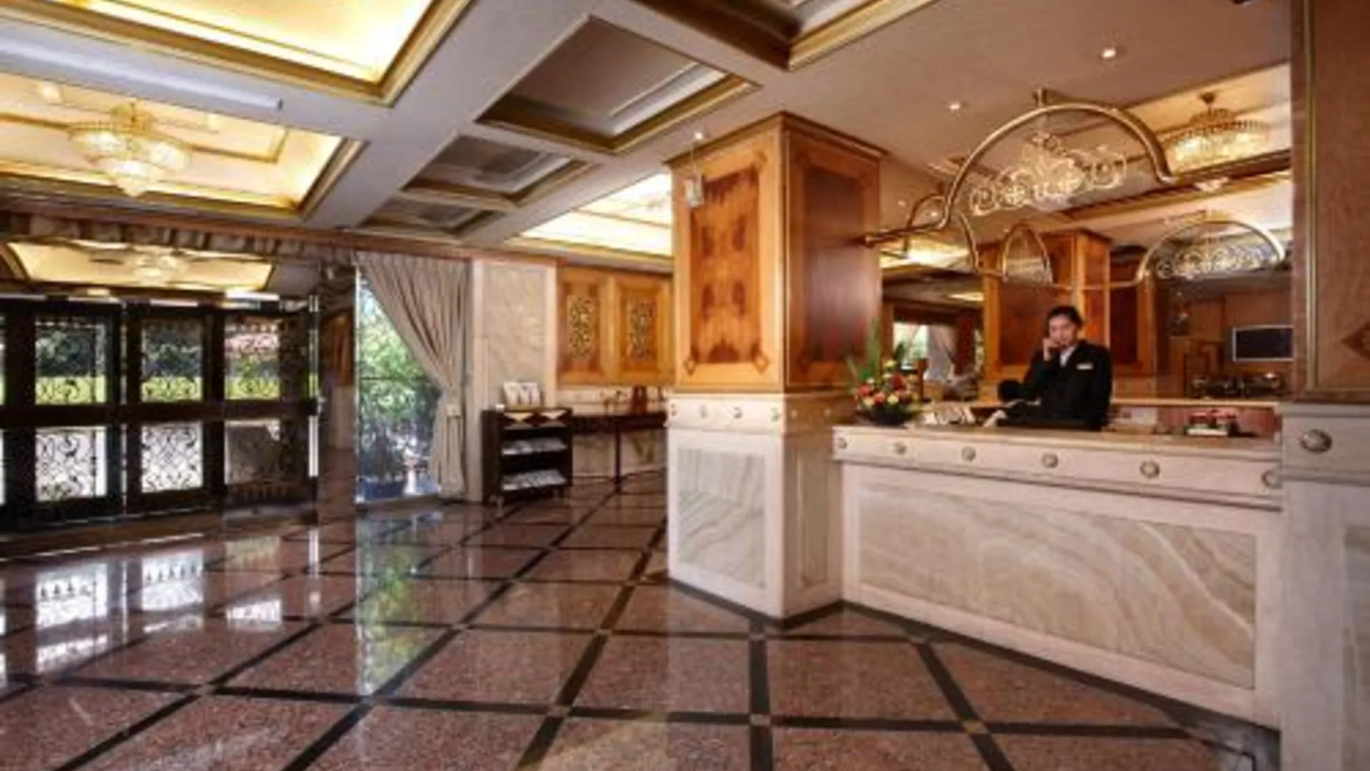 타이베이 차밍 시티 호텔 쑹산 3성급 호텔 로비