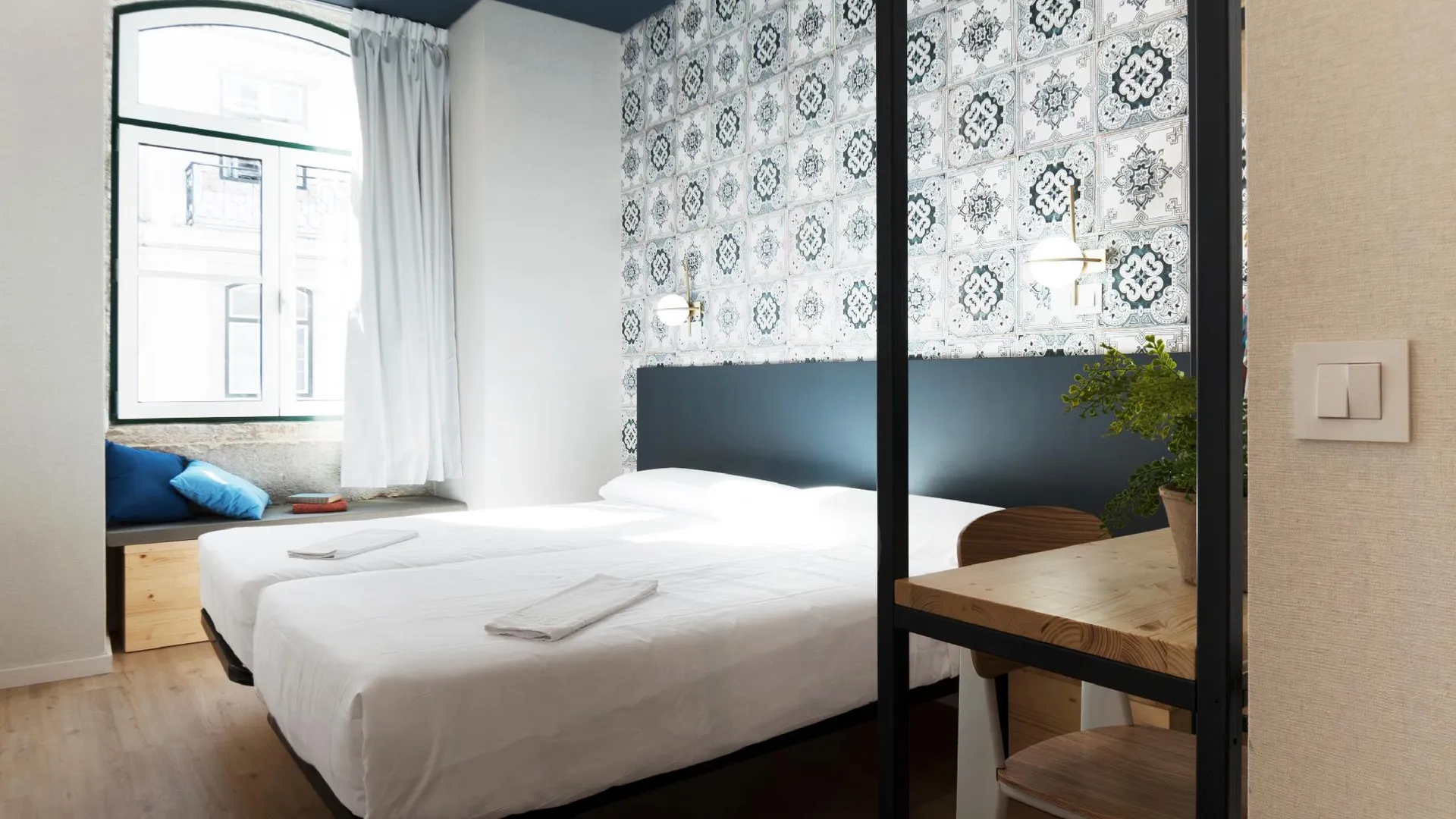 리스본 더 센트럴 하우스 리스본 바이샤 2성급 호텔 객실