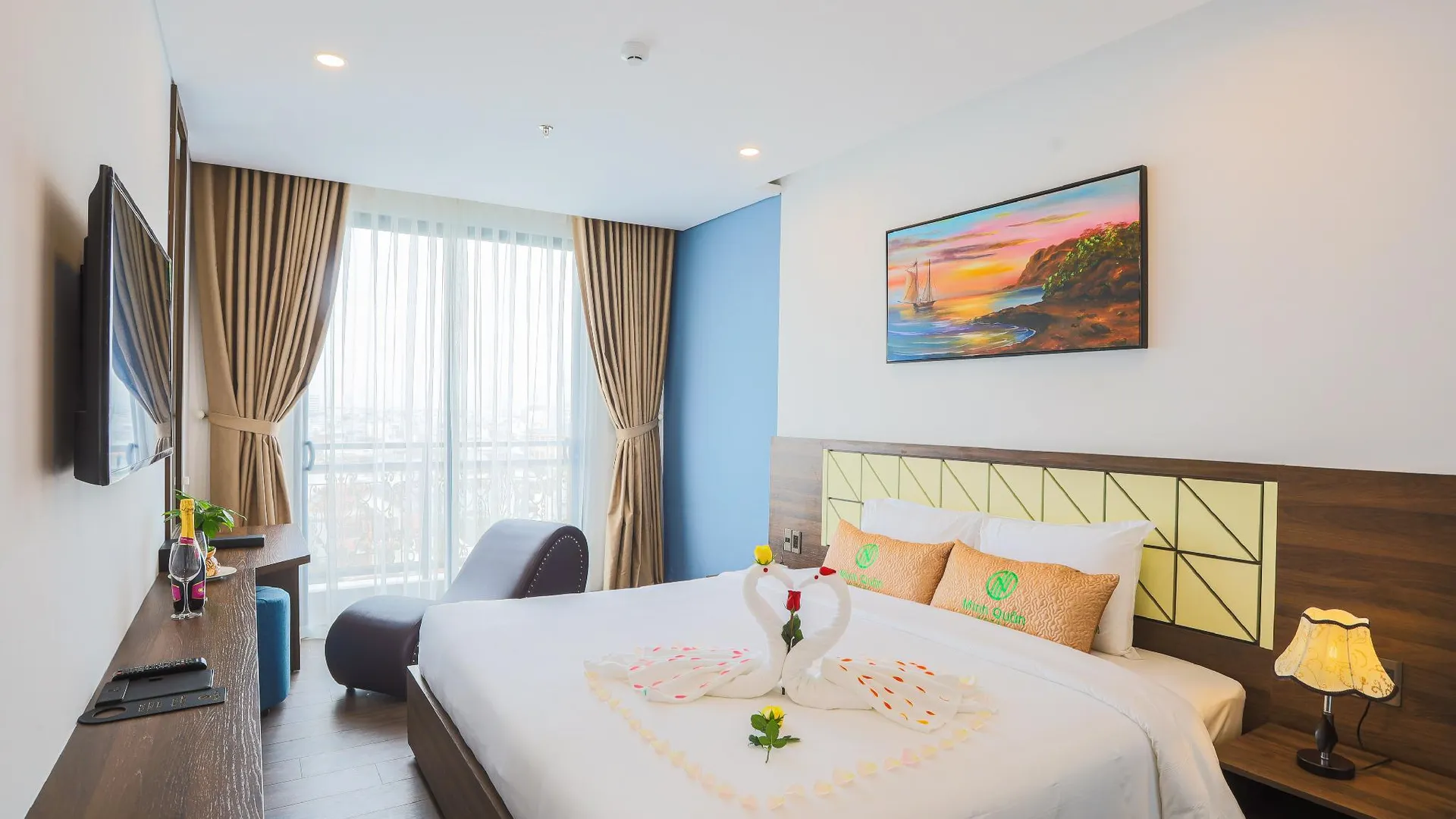 다낭 민 꽌 호텔 3성급 호텔 스위트룸