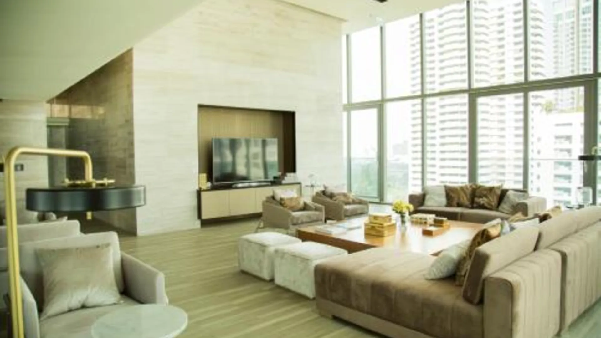 방콕 빠뚜남의 아파트먼트 (50m², 침실 1개, 프라이빗 욕실 1개) 4성급 게스트하우스 스위트룸