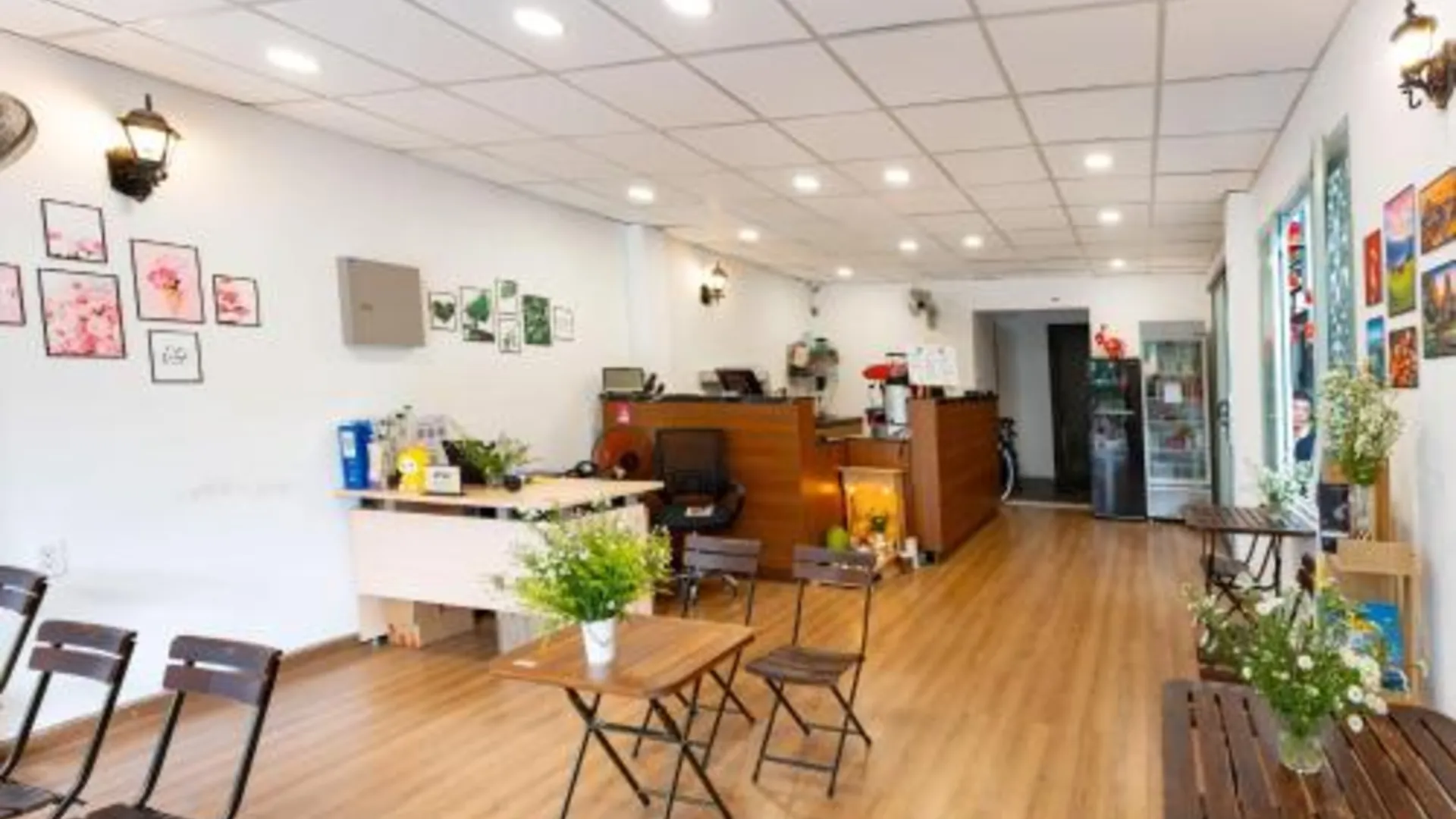 호치민 사이공 스타일 호스텔 앤 카페 5성급 호텔 레스토랑