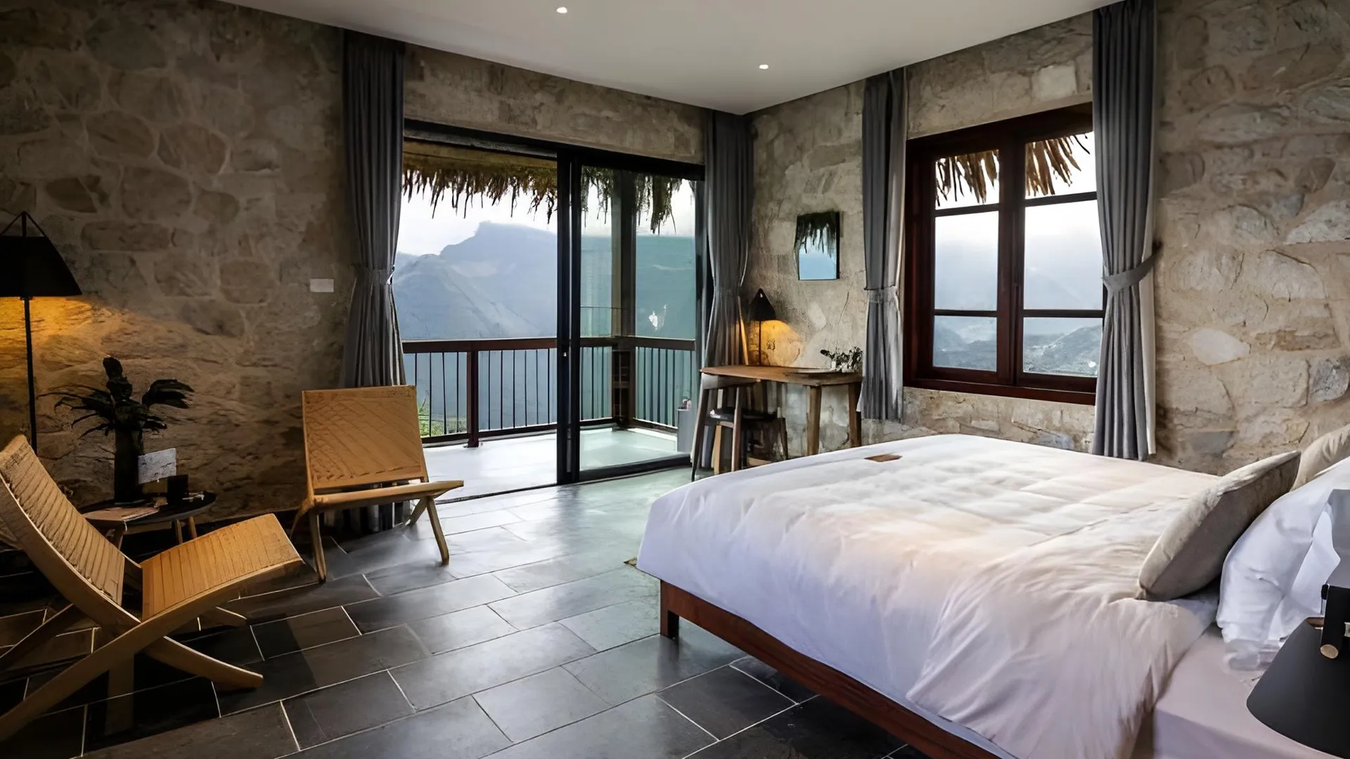 사파 토파스 이코로지 호텔 전망