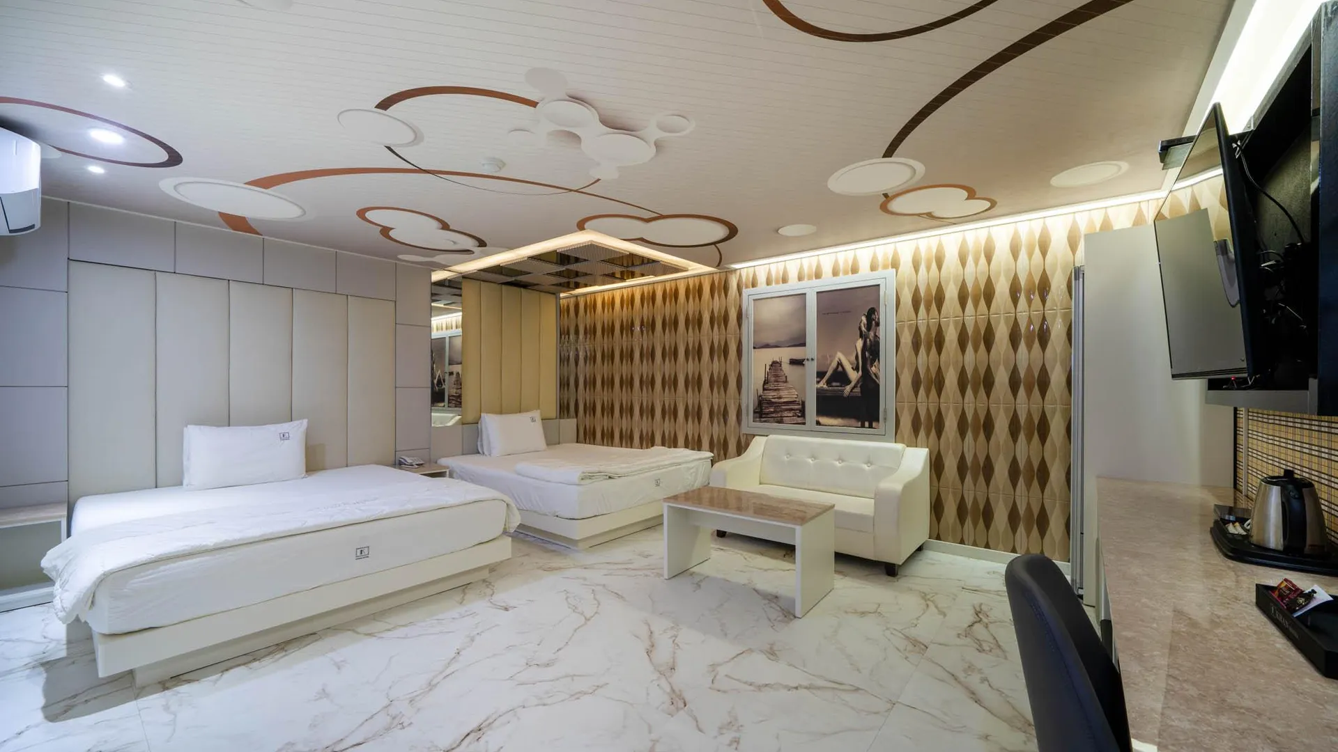 양산 칸 모텔 양산 2성급 호텔 로비