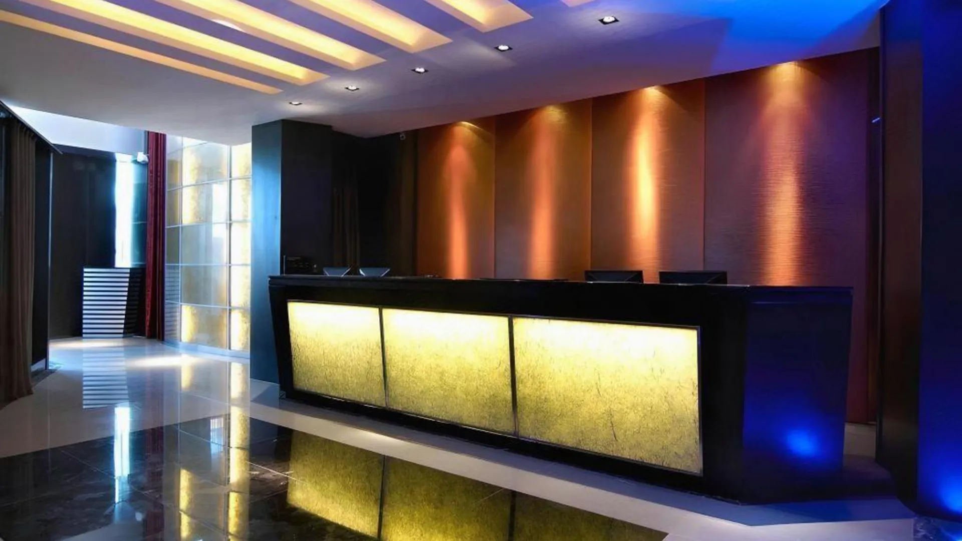 타이베이 탱고 호텔 타이페이 난 시 4성급 호텔 로비