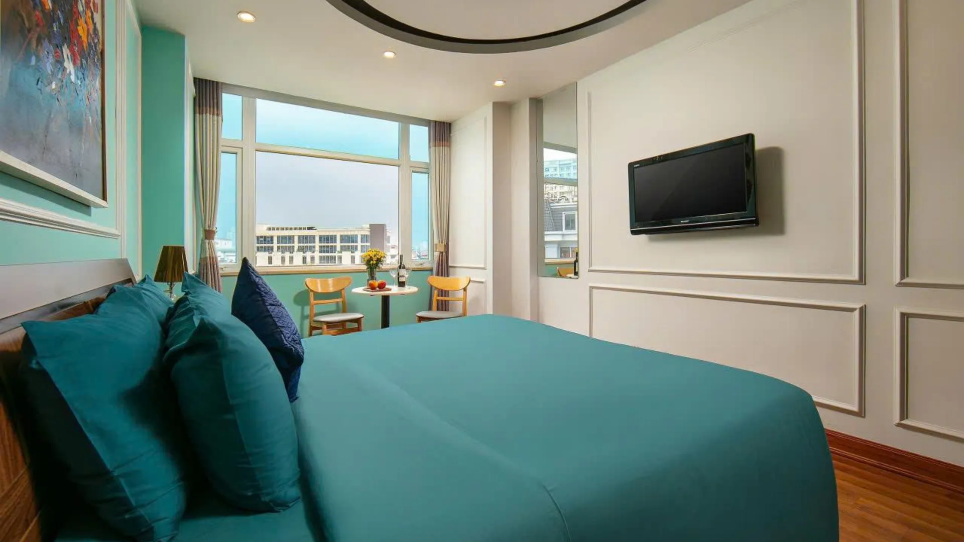 하노이 하이 무이 호텔 앤 아파트먼트 2성급 호텔 전망