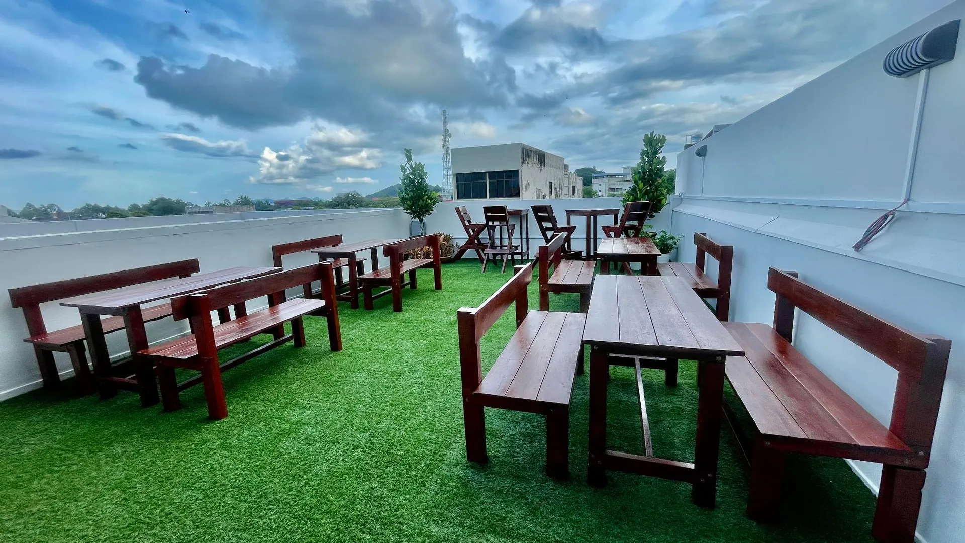 메르싱 반다르 머싱의 아파트먼트 (46m², 침실 1개, 프라이빗 욕실 1개) 2성급 싱글룸 레스토랑