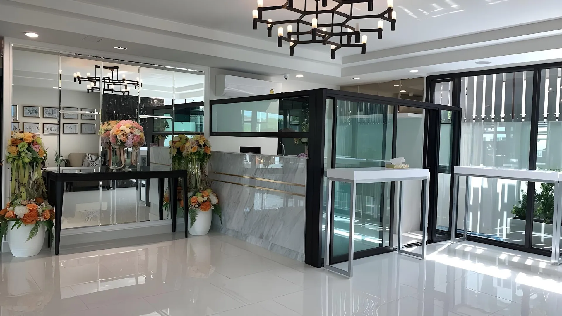 방콕 아이케어 레지던스 앤 호텔 3성급 호텔 로비