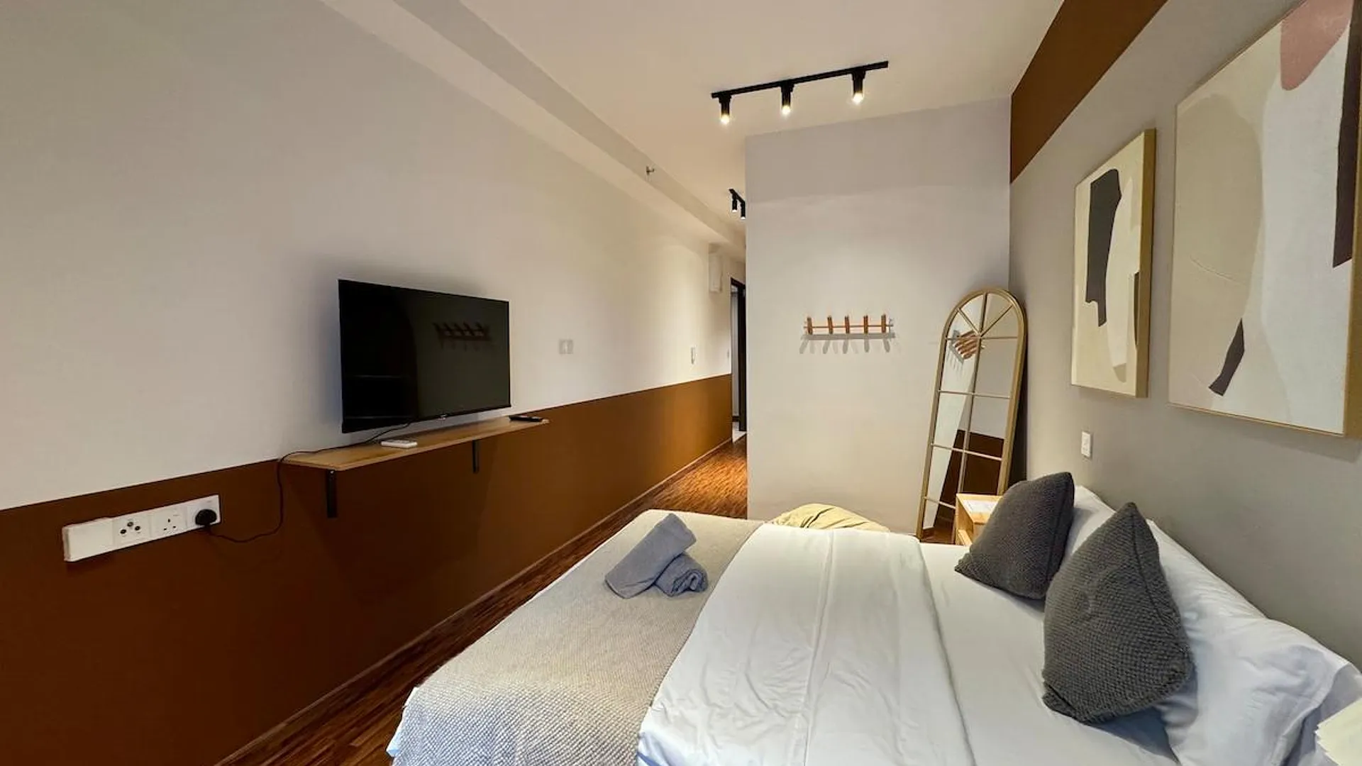 코타키나발루 크파얀의 프라이빗 하우스 (m², 침실 1개, 프라이빗 욕실 1개) 3성급 게스트하우스 스위트룸