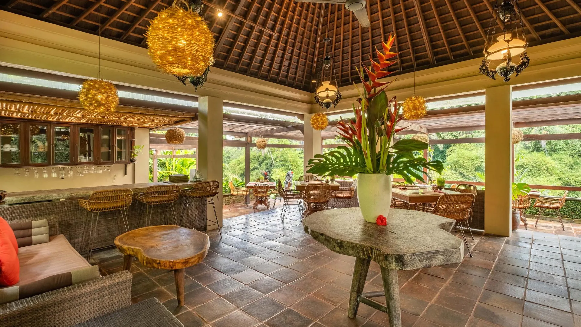 발리 빌라 세마나 리조트 우붓 4성급 호텔 외관