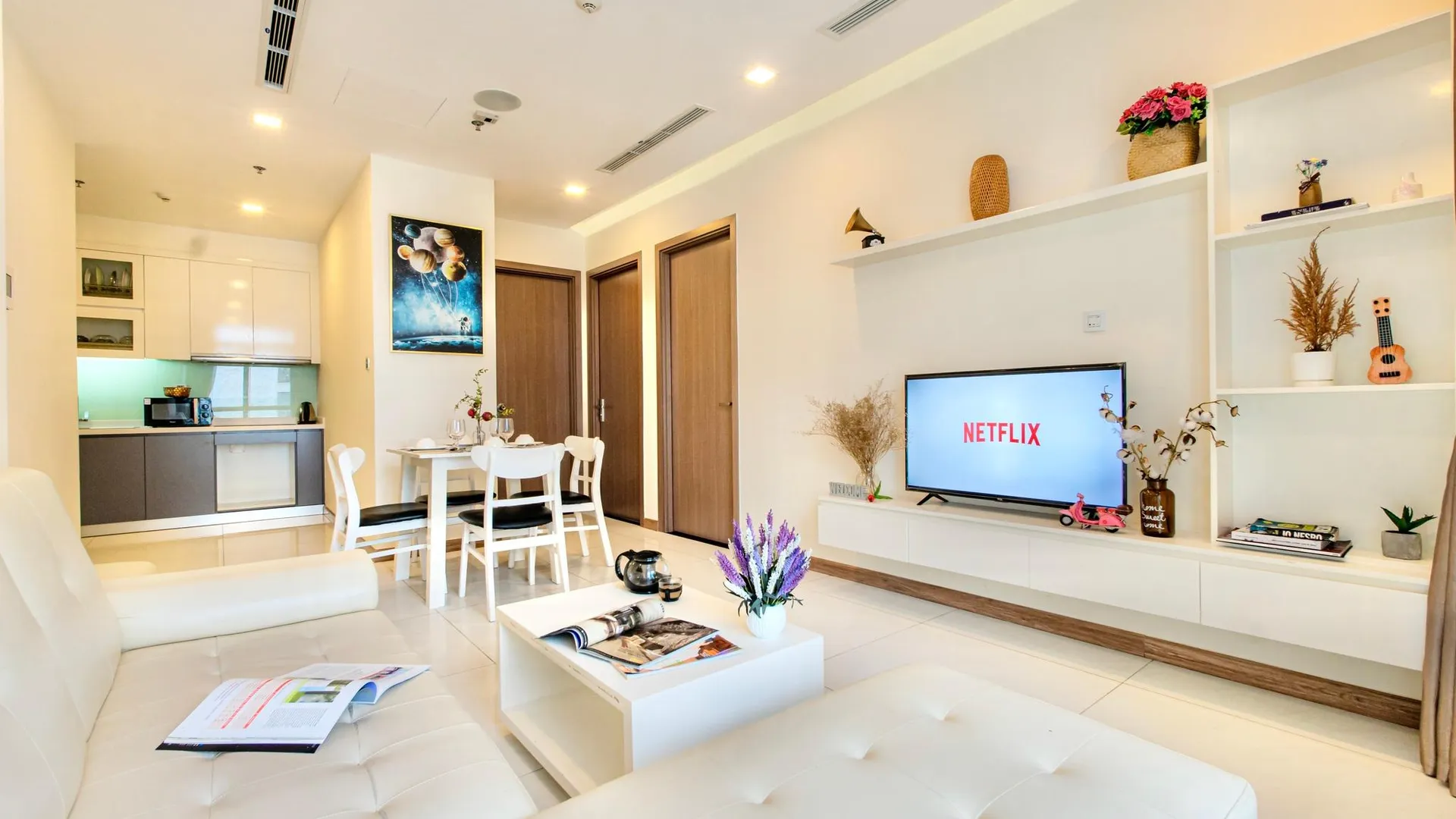 호치민 더 렉싱턴 스위트, 빈홈즈 센트럴 파크 앤 파라노믹뷰 3성급 게스트하우스 객실