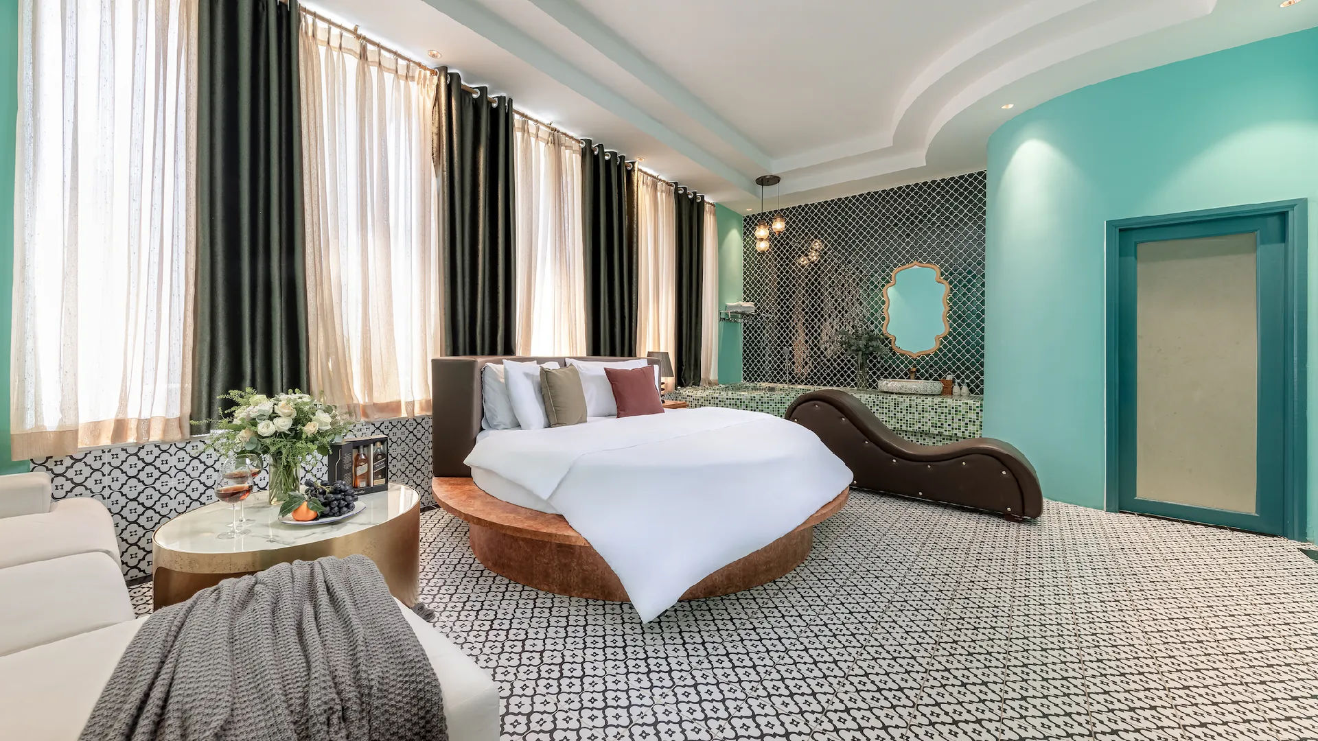 호치민 시크릿 가든 호텔 1성급 호텔 스위트룸