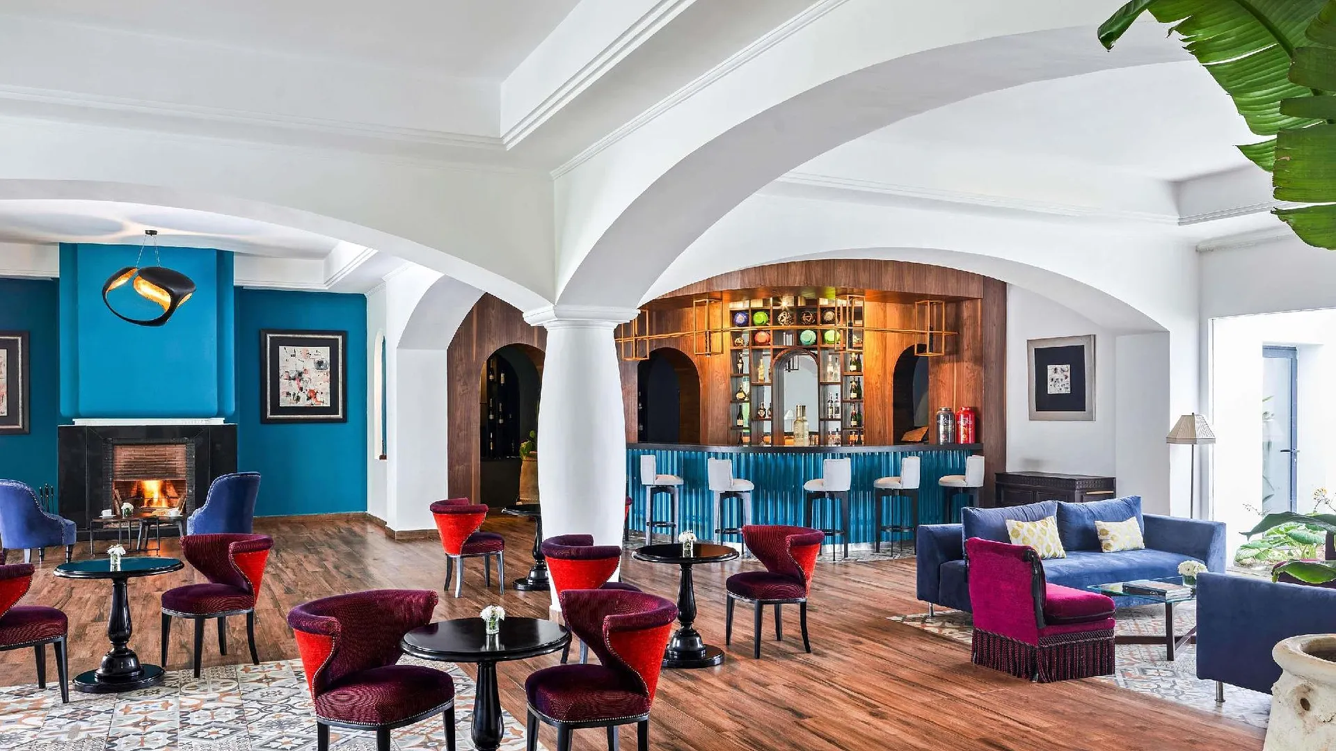 엘 자디다 풀만 마자간 로얄 골프 앤 스파 호텔 5성급 호텔 로비