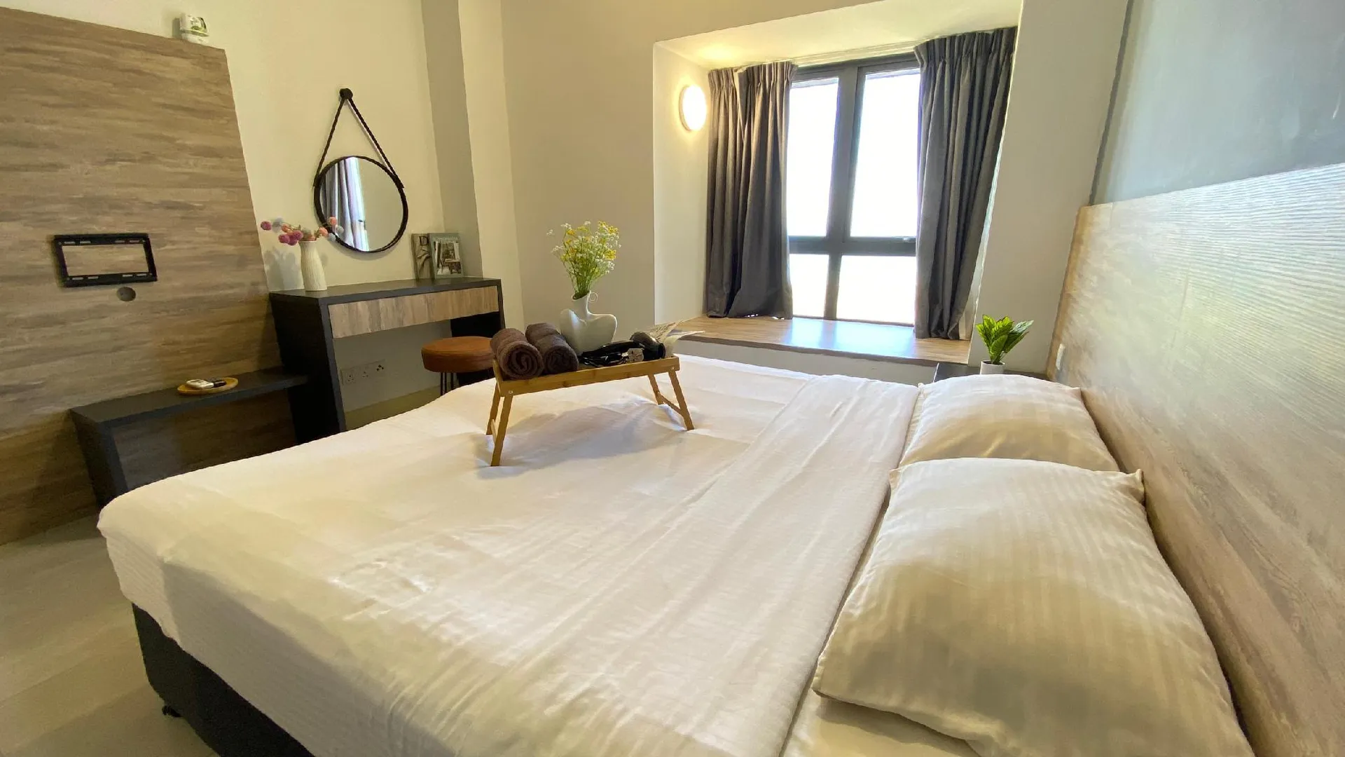 말라카 멜라카 라야의 아파트먼트 (50m², 침실 1개, 프라이빗 욕실 1개) 3성급 싱글룸 스위트룸