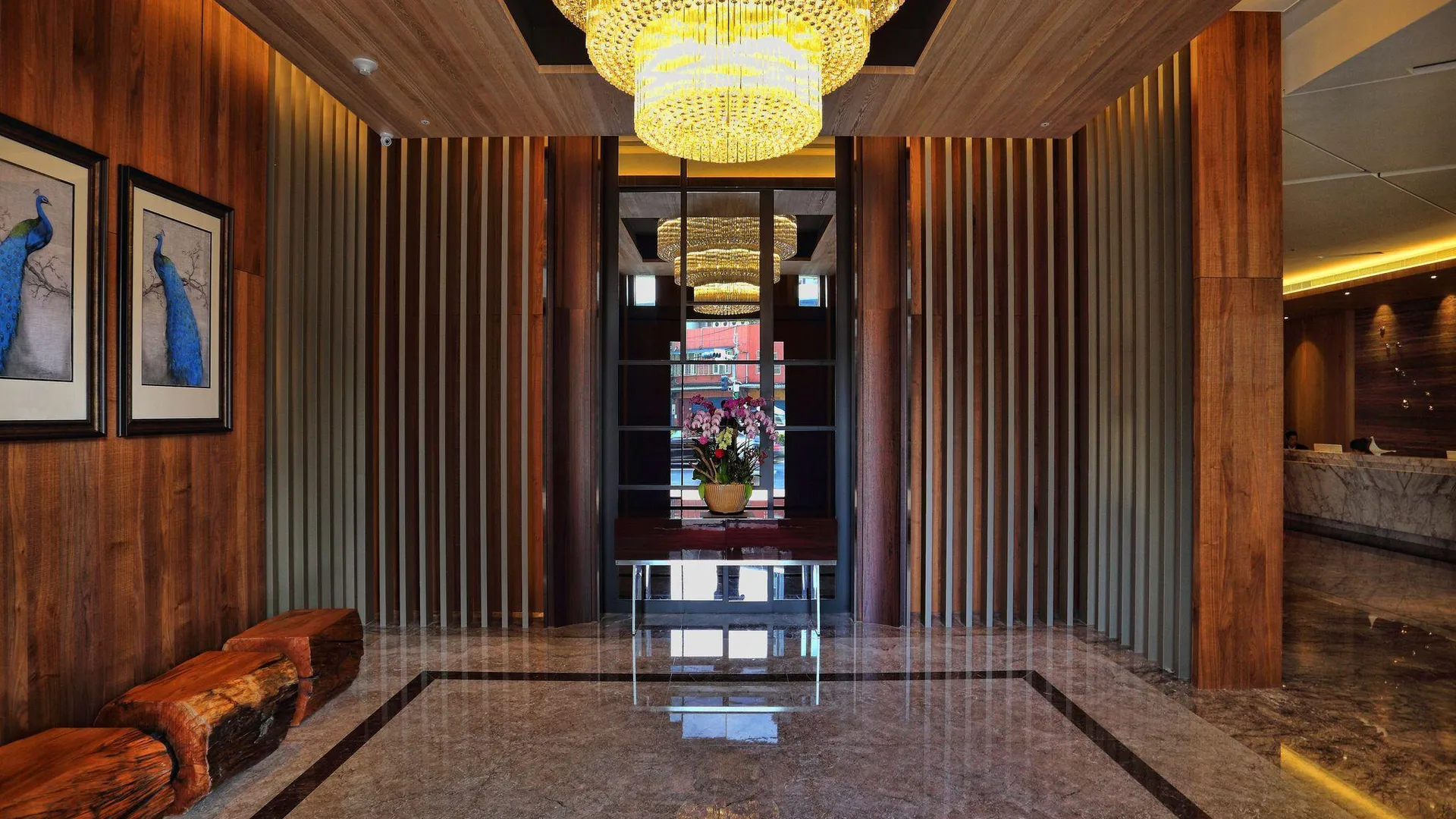 타이베이 호텔 인트렌디 4성급 호텔 로비