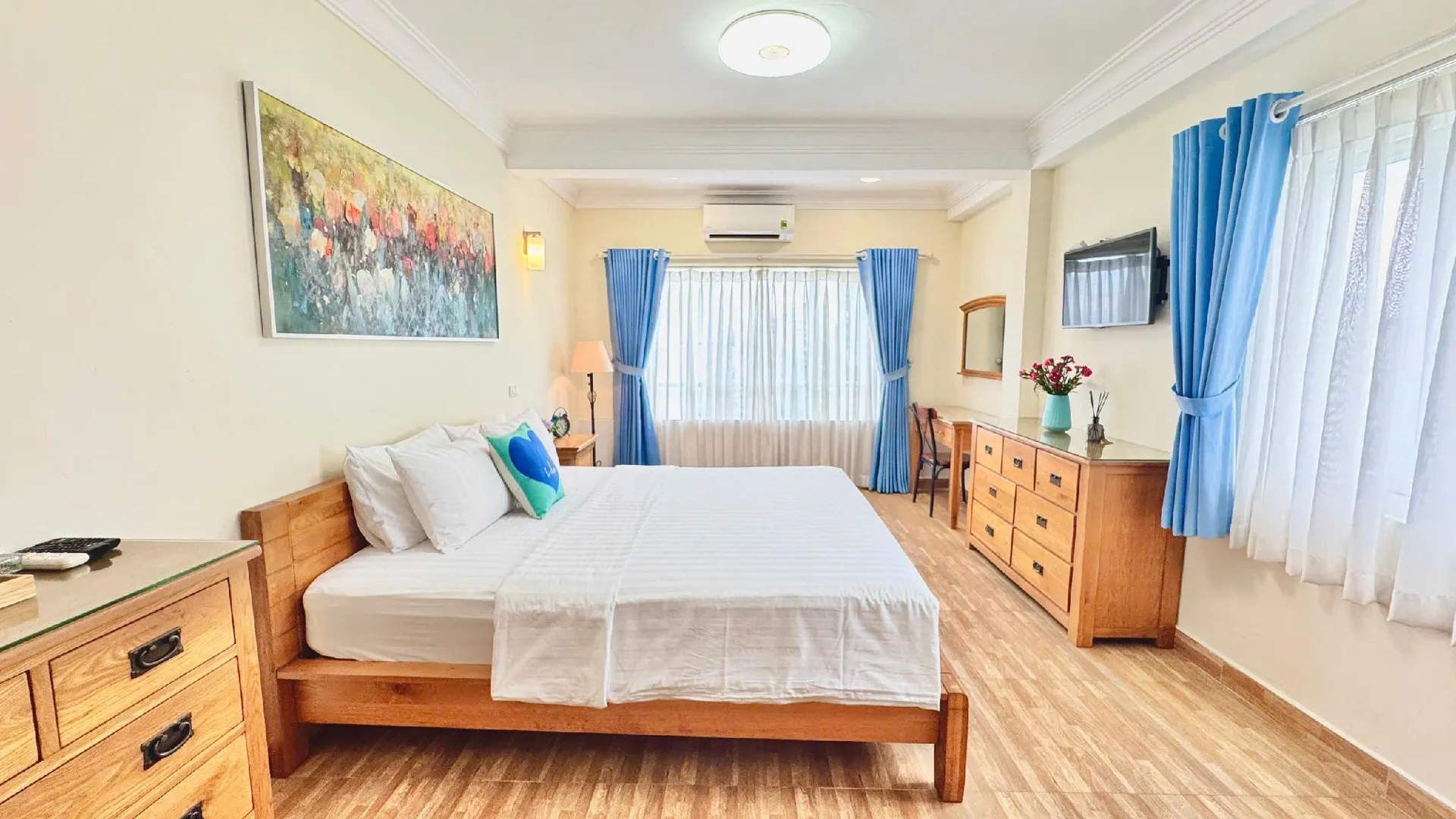 호치민 코지 호텔 - 140 콩 퀸 1성급 호텔 스위트룸