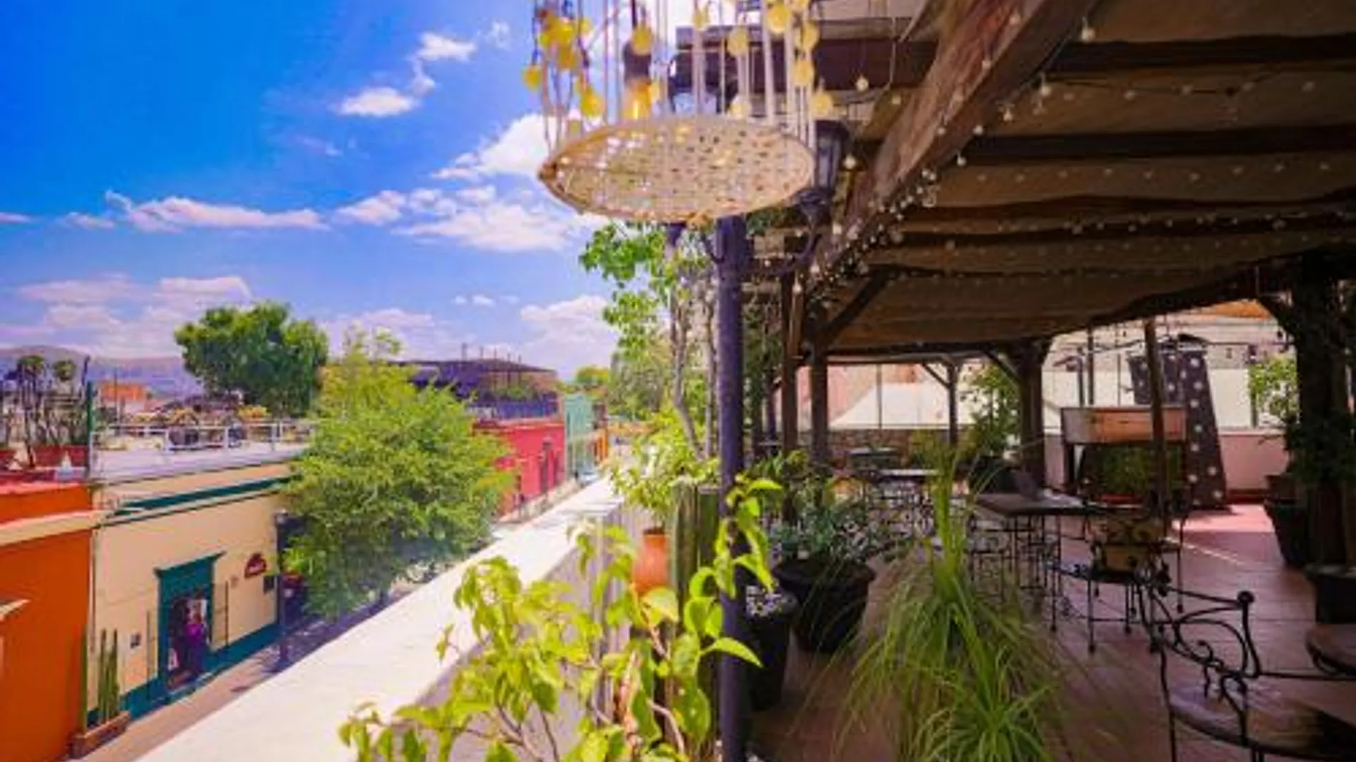 오악사카 호텔 카사 드 로스 프레일레 4성급 호텔 레스토랑