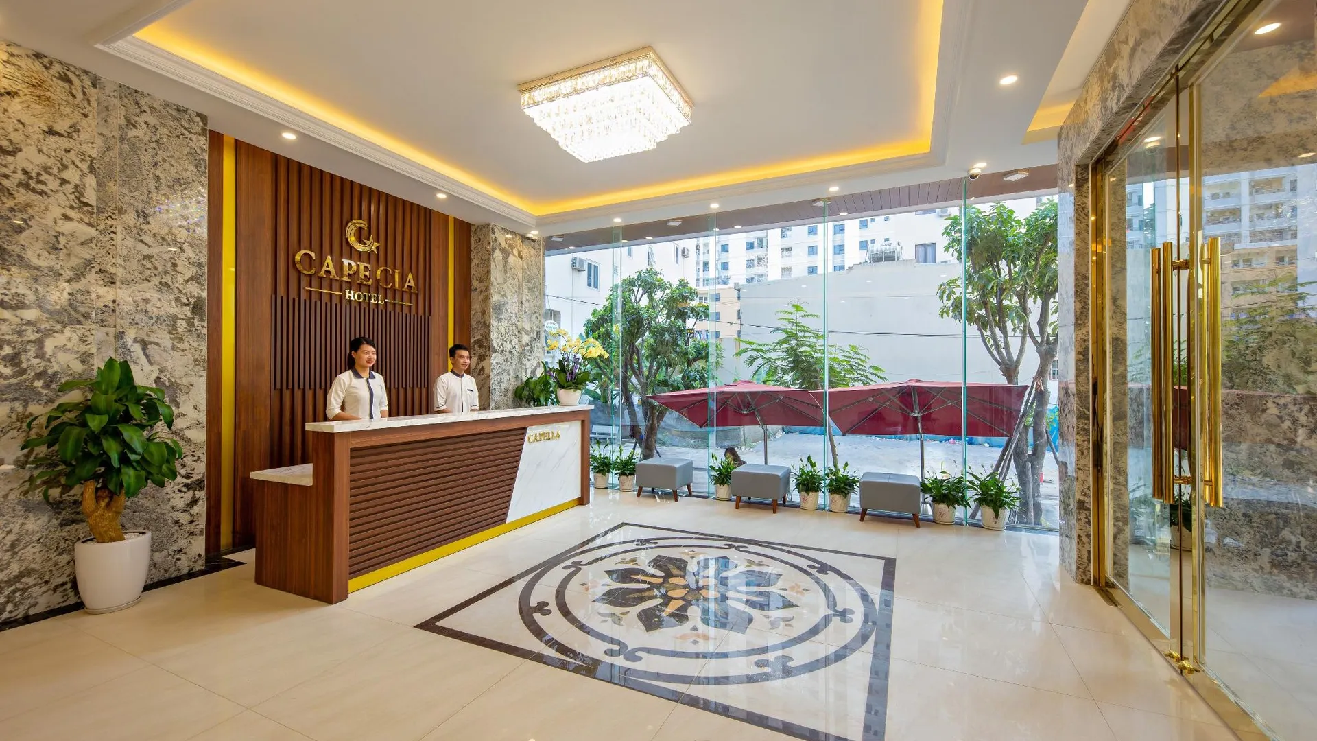 다낭 카페시아 다낭 호텔 - 아파트먼트 3성급 호텔 로비