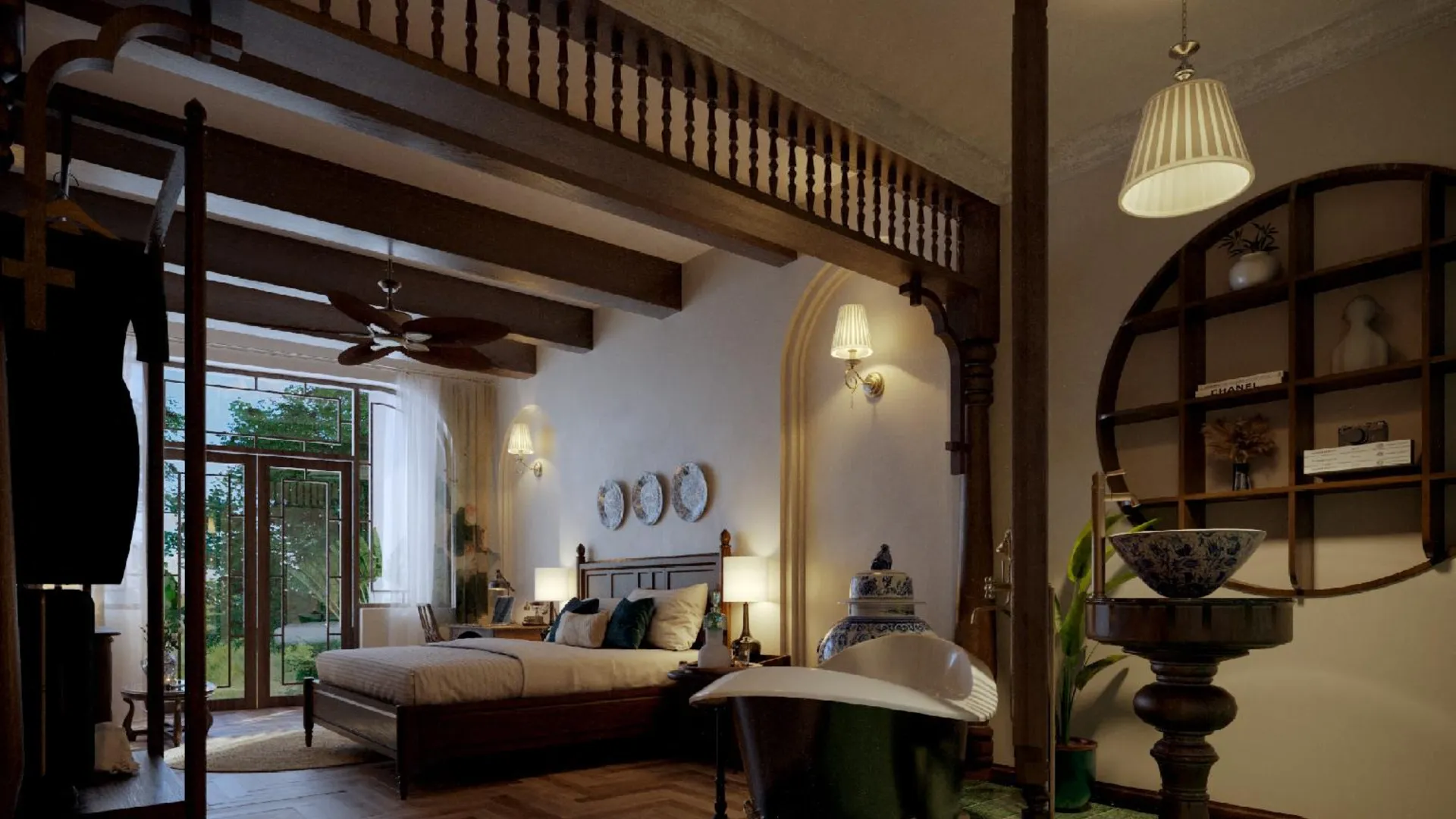 하노이 라 벨 메종 4성급 호텔 스위트룸