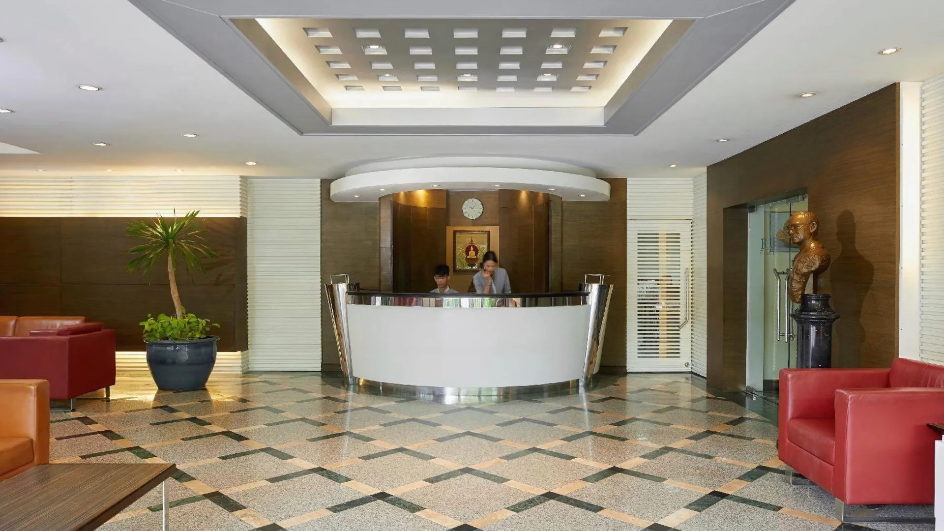 방콕 부 플레이스 호텔 4성급 호텔 로비