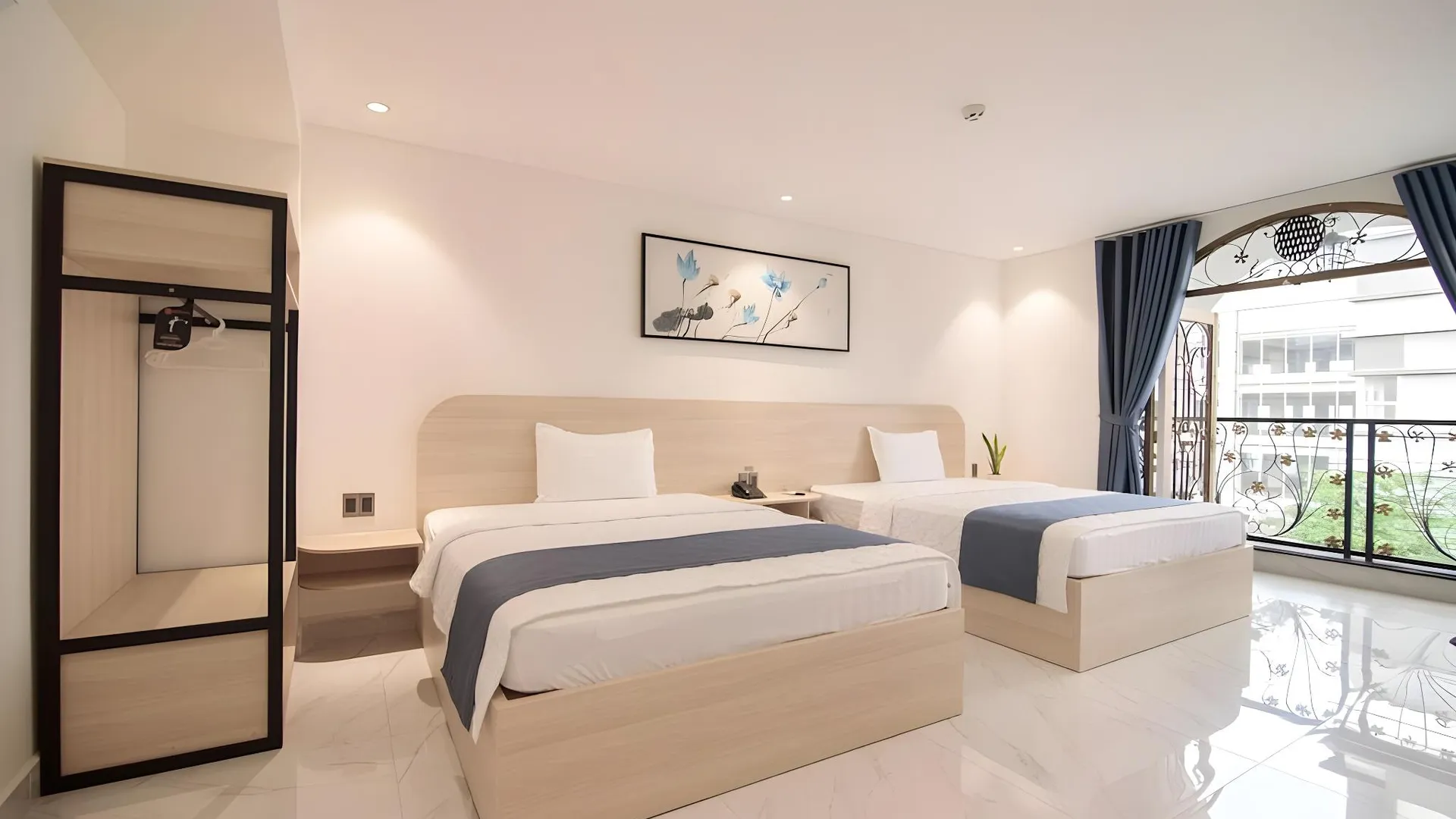 호치민 빈 빈 호텔 8 - 선라이즈 시티 디스트릭트 7 근처 2성급 호텔 전망