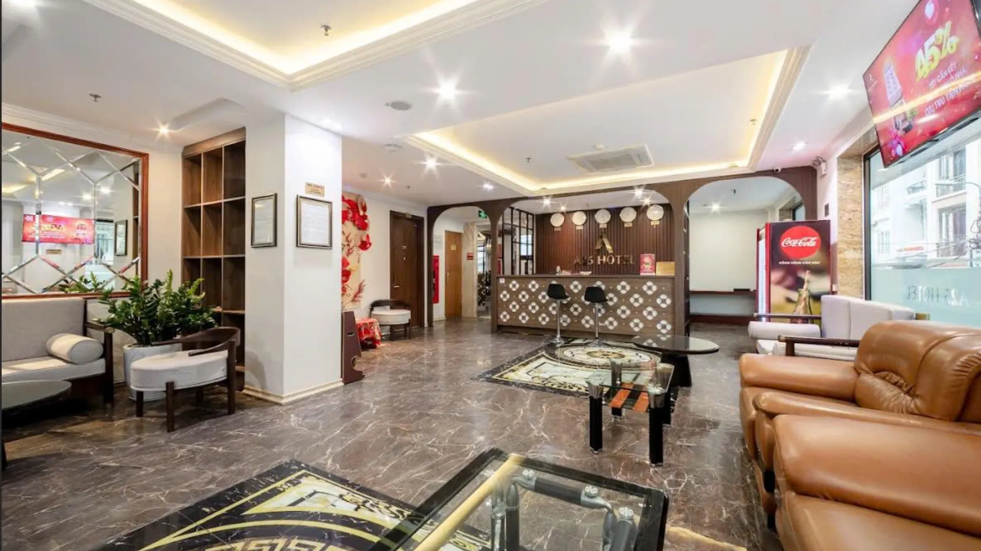 하노이 A25 호텔 - 193 쭝킹 3성급 호텔 로비