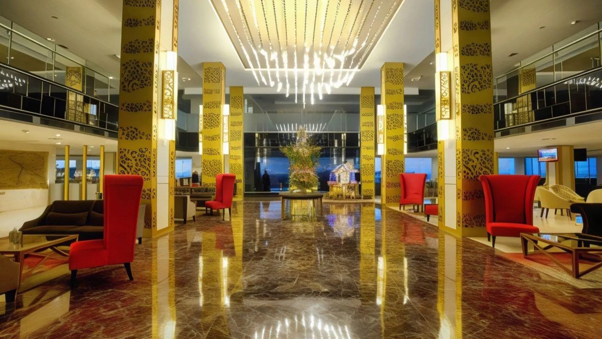 마카사르 스위스-벨호텔 마카사르 4성급 호텔 로비