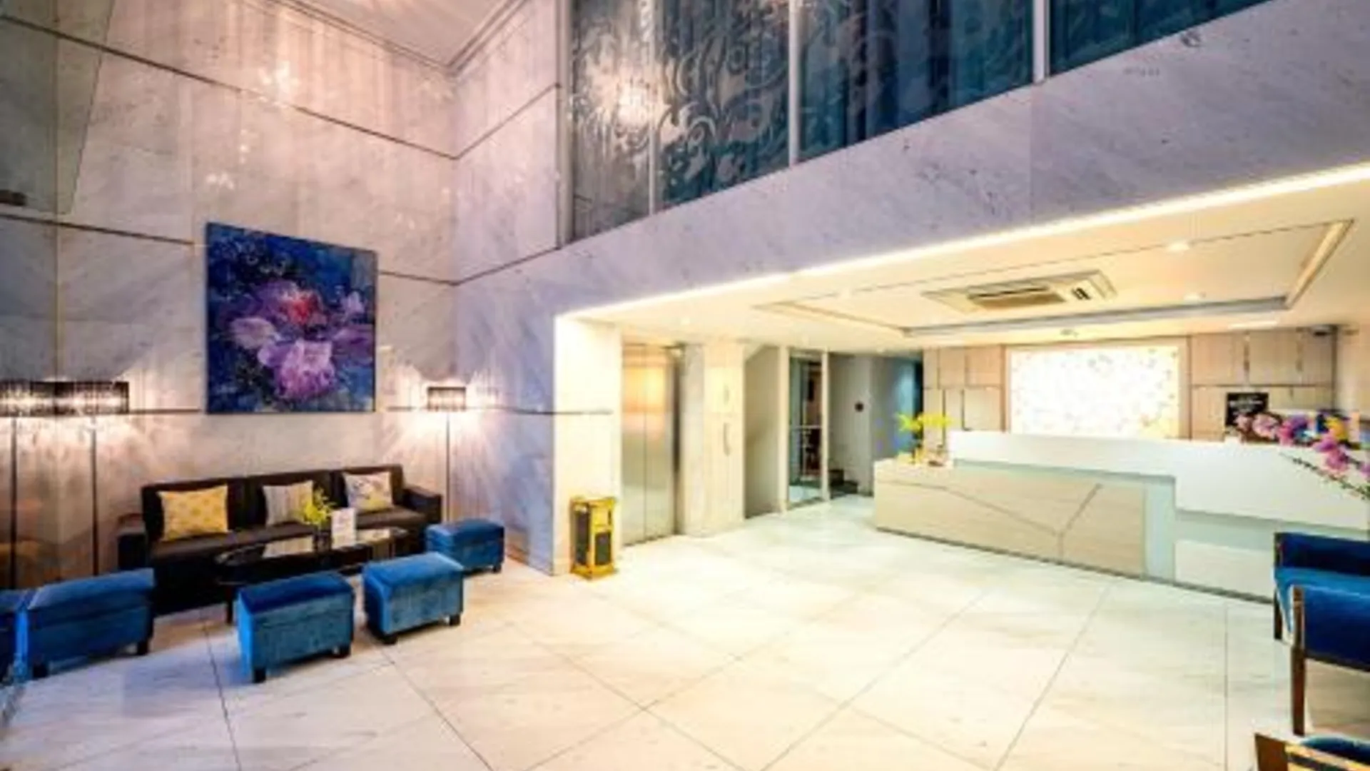 호치민 아이리스 호텔 사이공 3성급 호텔 로비