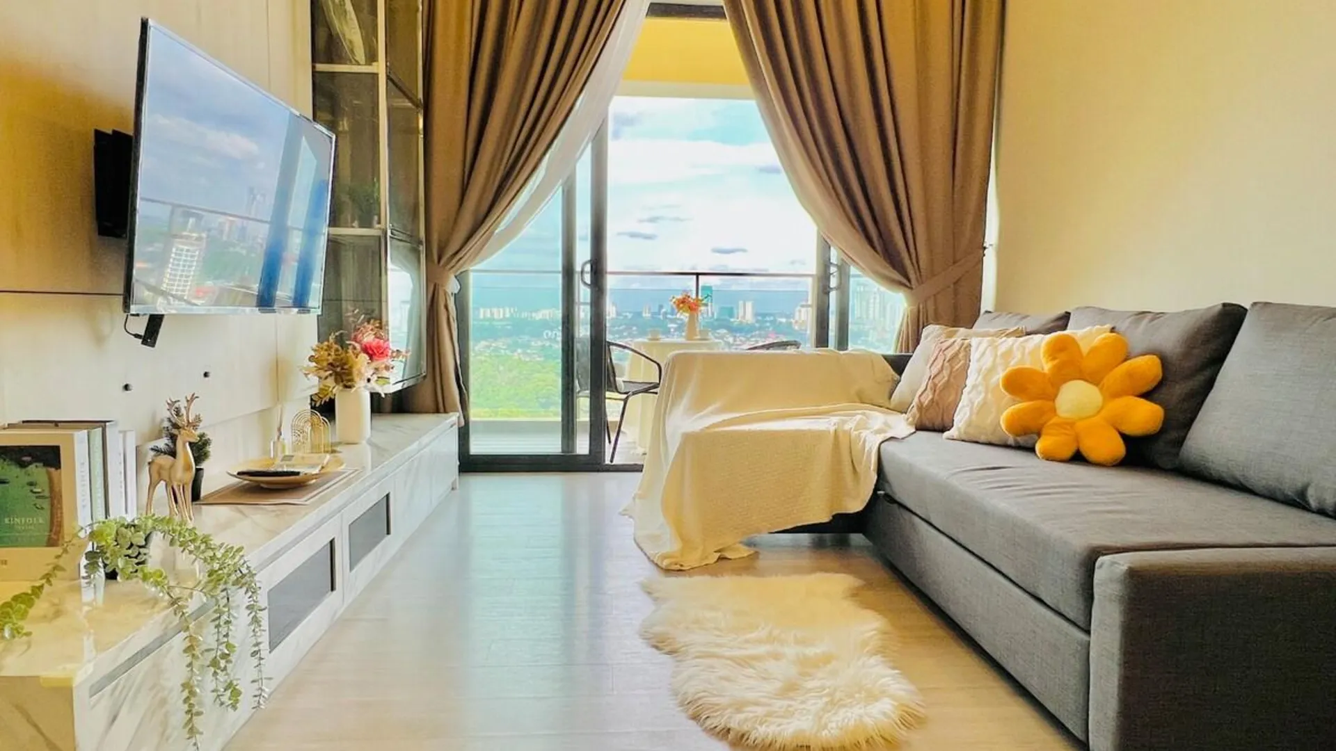 조호바루 / 조호르바루 당가베이의 프라이빗 하우스 (100m², 침실 2개, 프라이빗 욕실 2개) 3성급 싱글룸 스위트룸