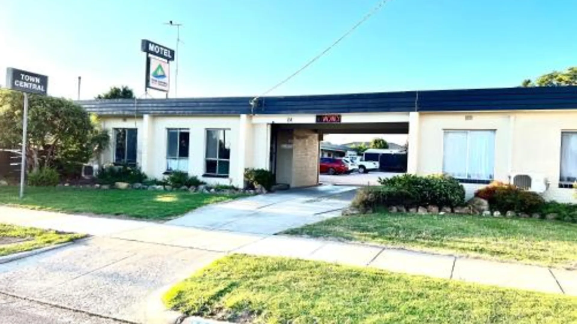 깁스랜드 지역 Bairnsdale Town Central Motel 3성급 호텔 레스토랑