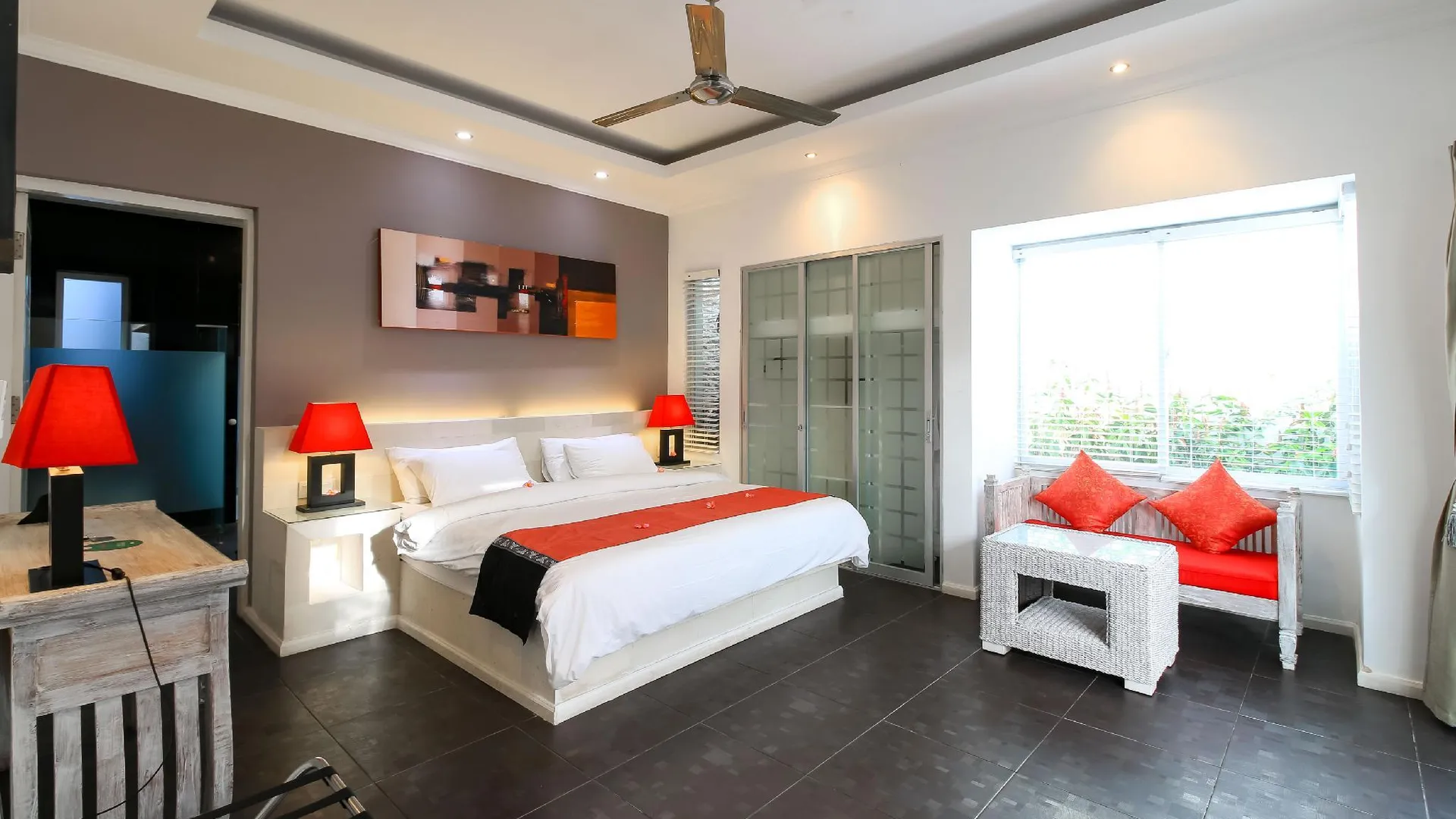 발리 알리샤 빌라 4성급 호텔 스위트룸