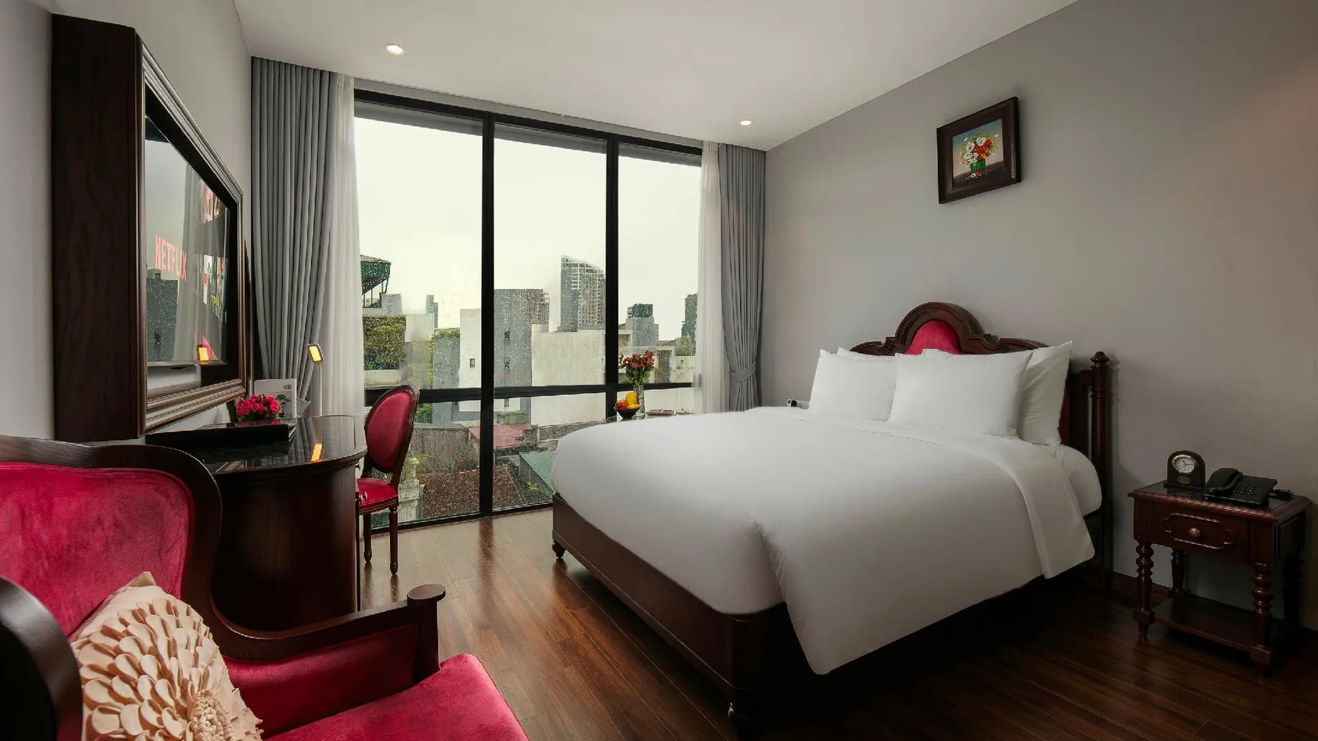 하노이 세레네 센트럴 호텔 4성급 호텔 스위트룸