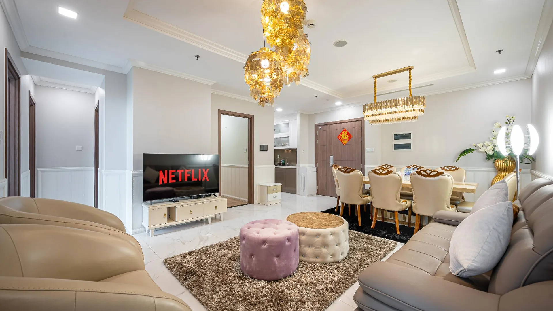 호치민 랜드마크 81 앤 빈홈즈 파노라마 - 안지아 호스피탤리티 5성급 호텔 객실