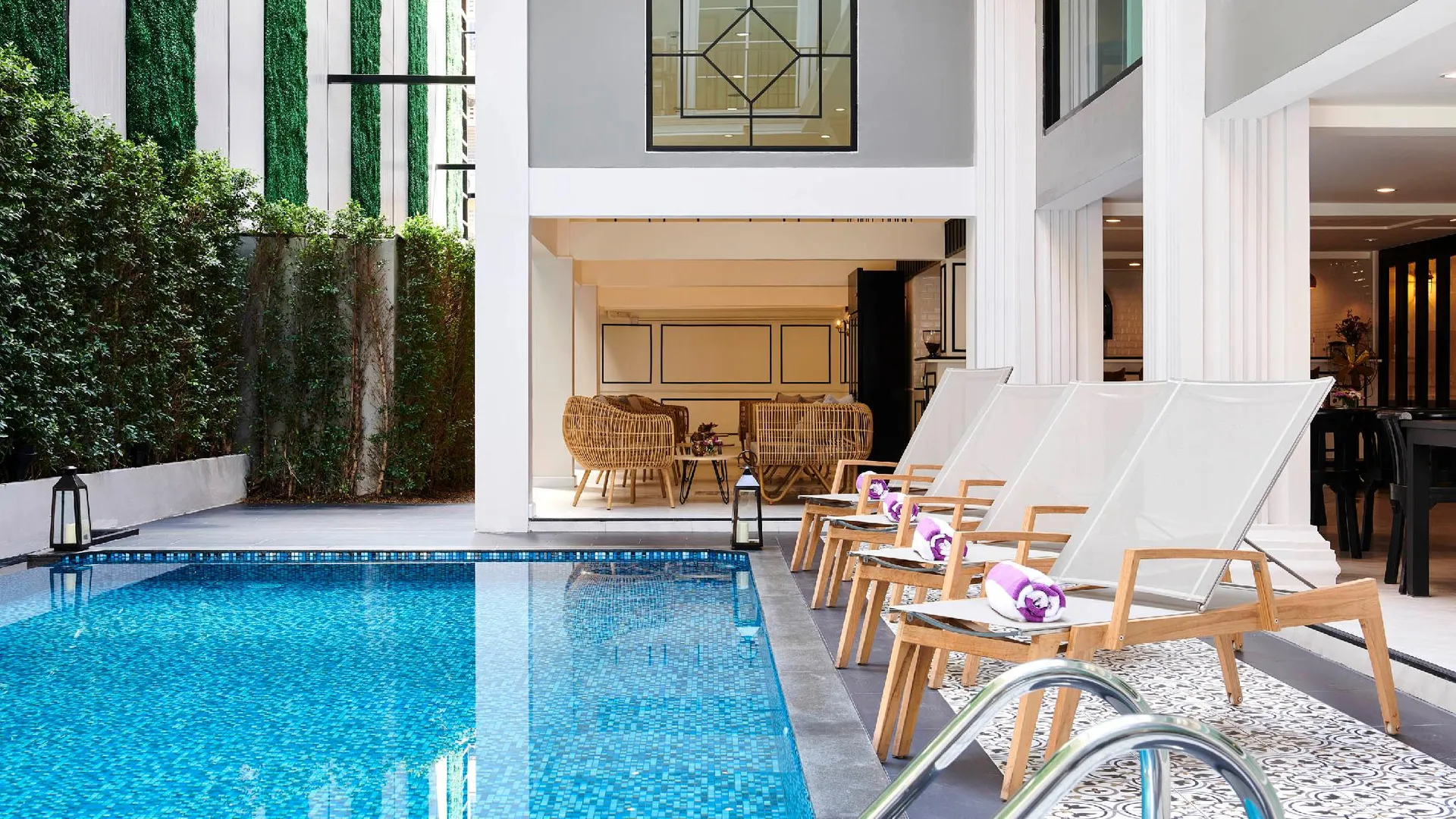 방콕 빌라 드 프라나콘 5성급 호텔 객실