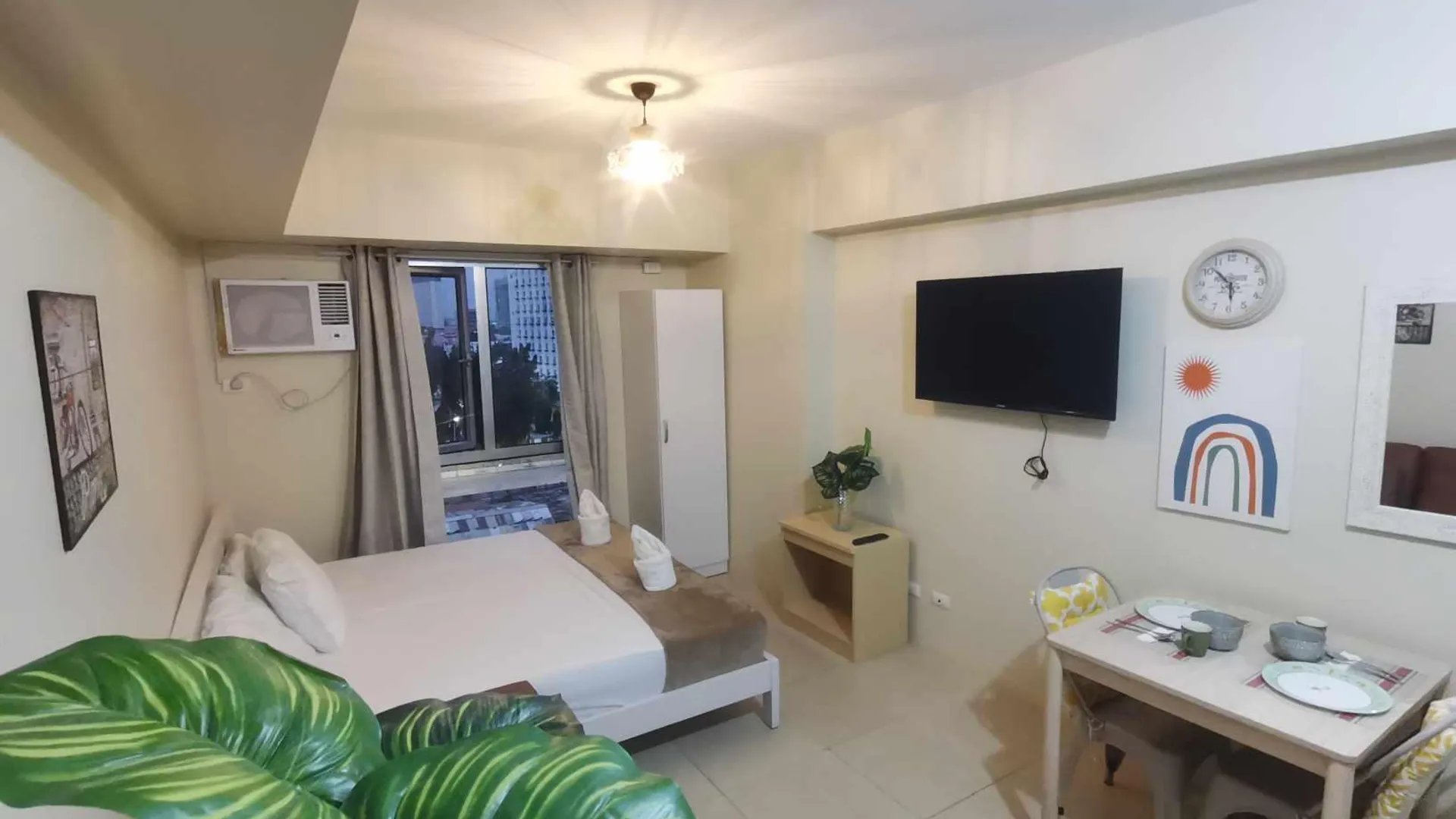 세부 아파스의 아파트먼트 (23m², 침실 1개, 프라이빗 욕실 1개) 1성급 싱글룸 객실