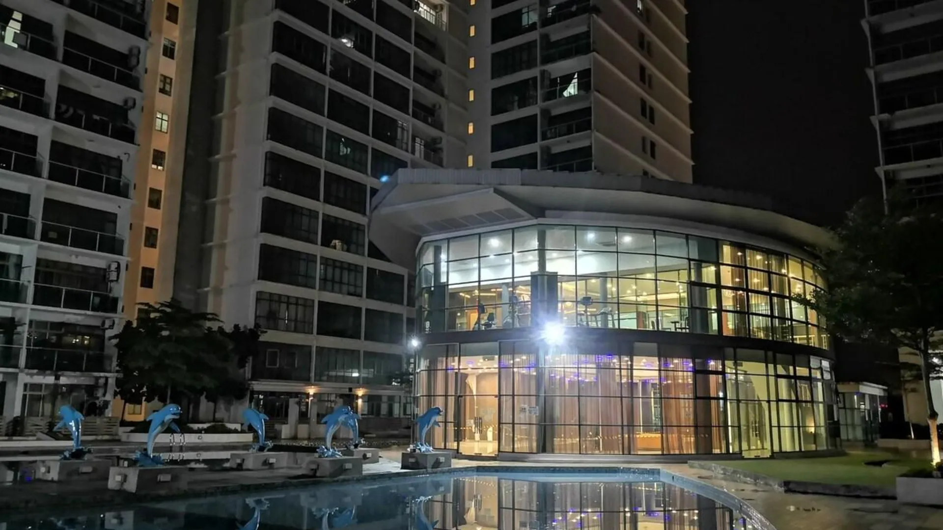 조호바루 / 조호르바루 테브라우의 아파트먼트 (m², 침실 1개, 프라이빗 욕실 1개) 4성급 싱글룸 수영장