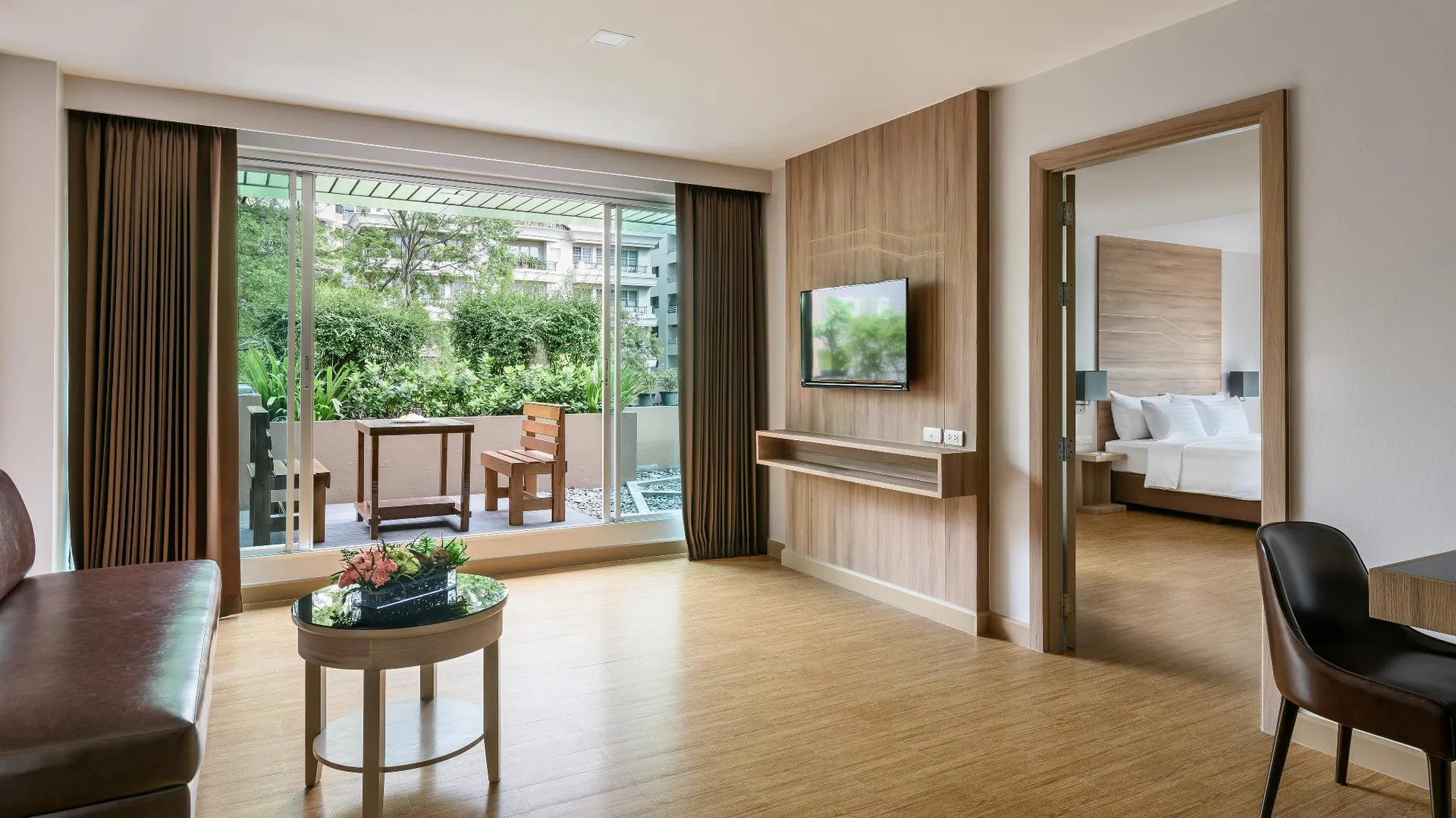 방콕 아델피 그란데 레지던스 4성급 호텔 객실