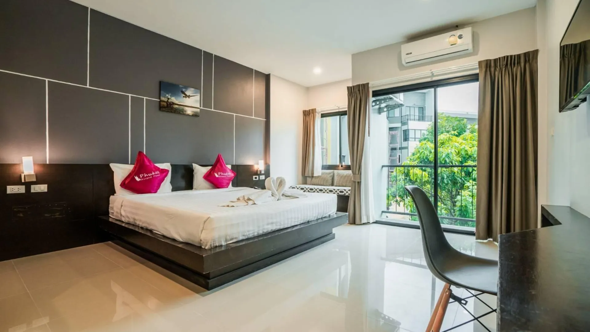 푸켓 푸켓 에어포트 플레이스 3성급 호텔 전망