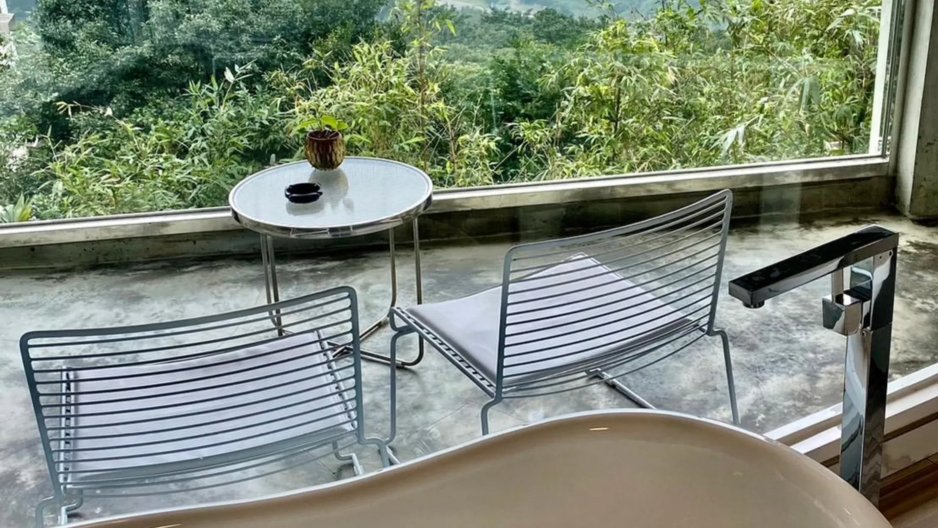 타이베이 서니 룸 5성급 게스트하우스 전망