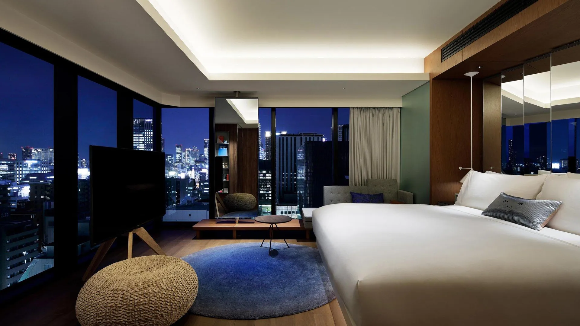 오사카 W 오사카 5성급 호텔 전망