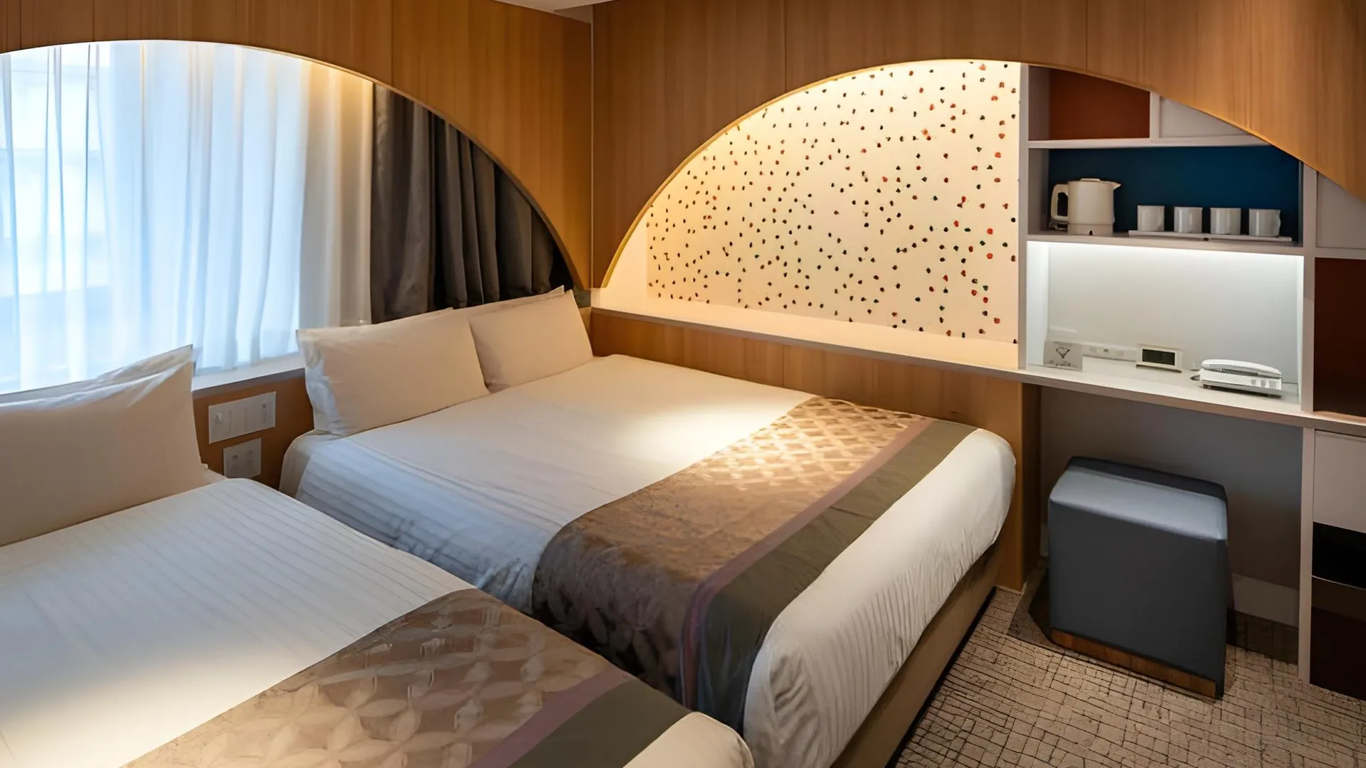 오사카 더 브리지 호텔 신사이바시 3성급 호텔 스위트룸