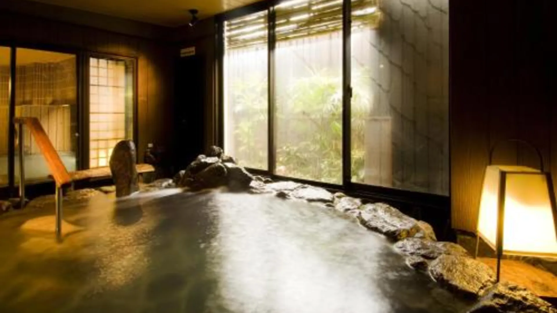 후쿠오카 도미인 하카타 기온 내추럴 핫 스프링 4성급 호텔 로비