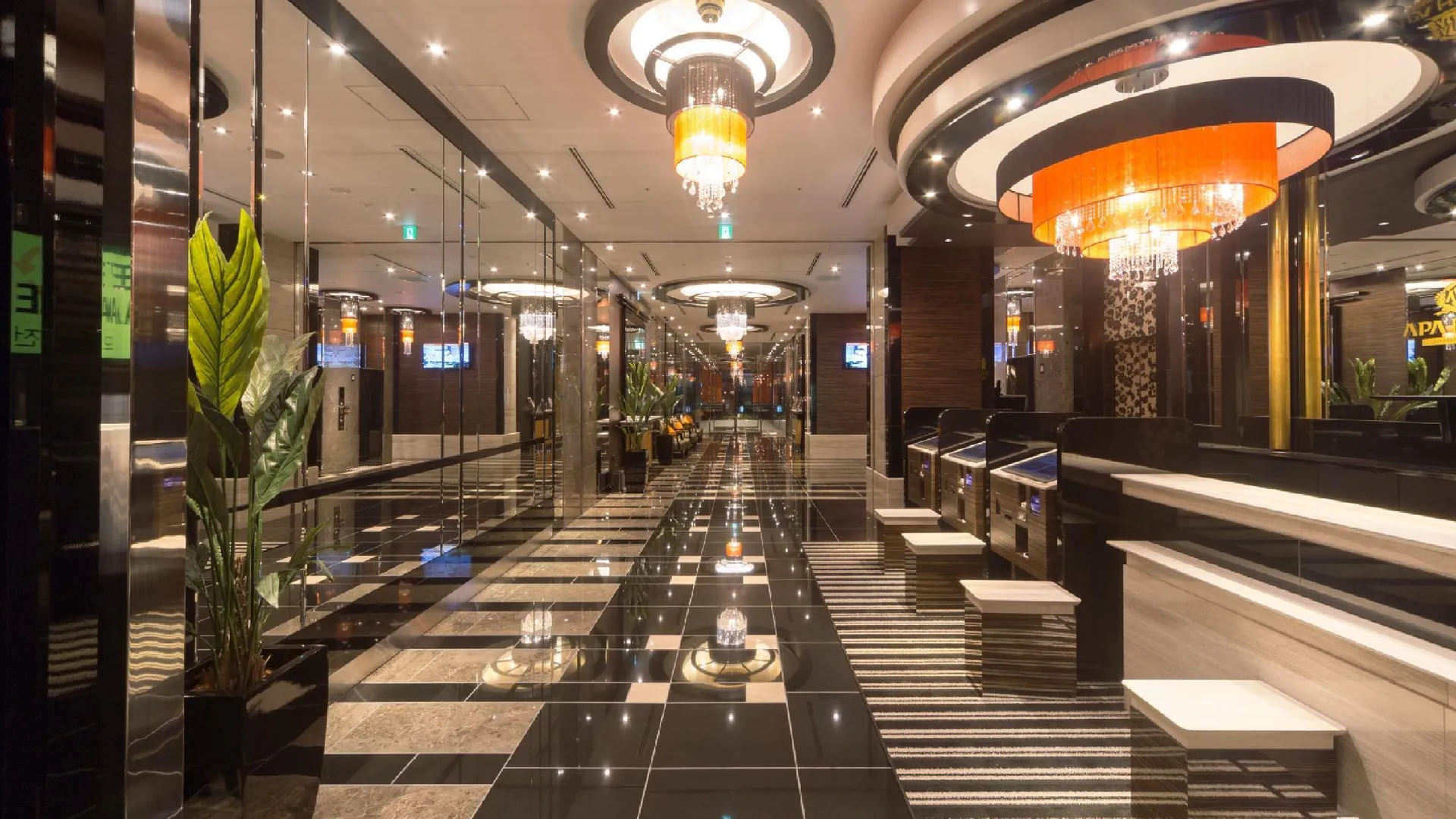 오사카 APA 호텔 난바-에키 히가시 3성급 호텔 로비