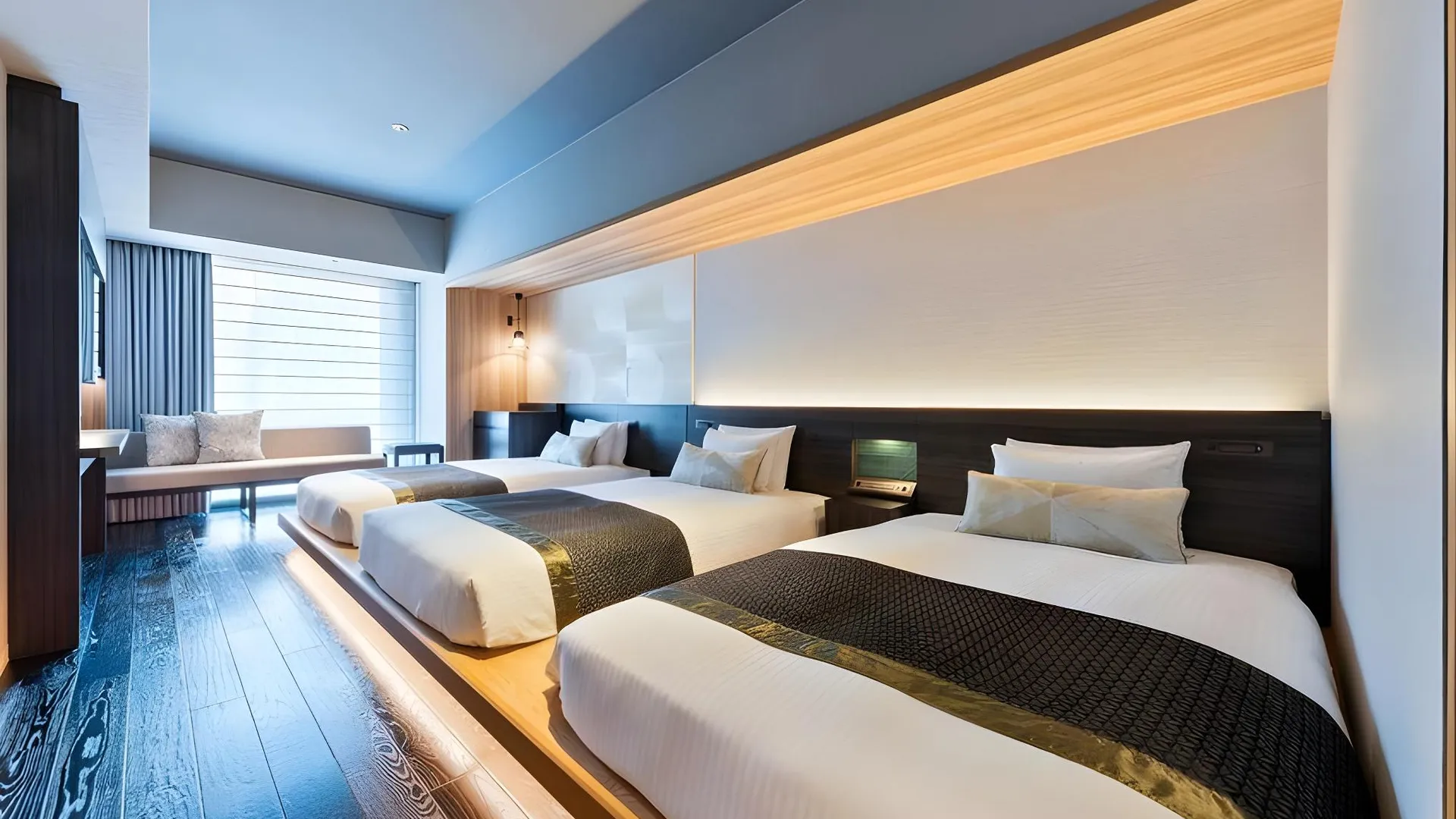 도쿄 / 동경 미쓰이 가든 호텔 긴자 고초메 4성급 호텔 전망