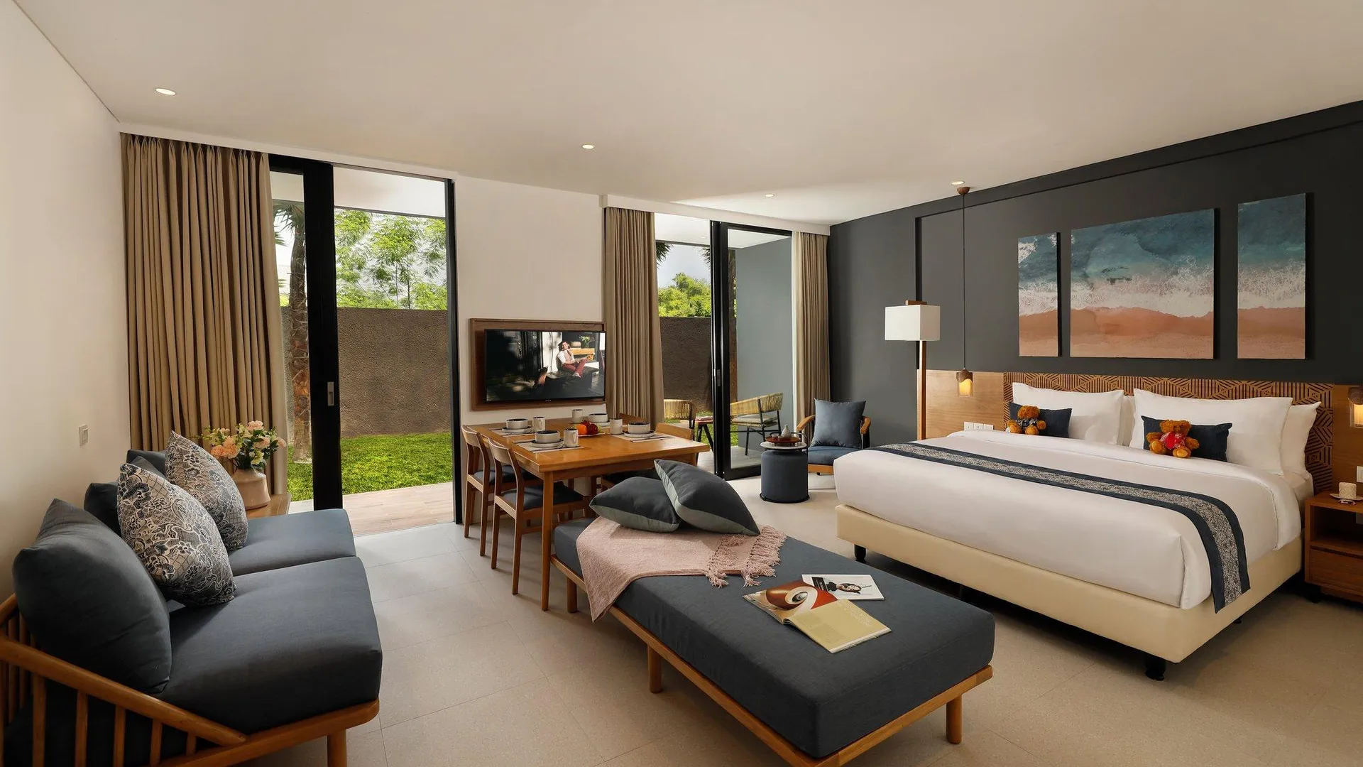 발리 시타딘스 베라와 비치 발리 4성급 호텔 스위트룸