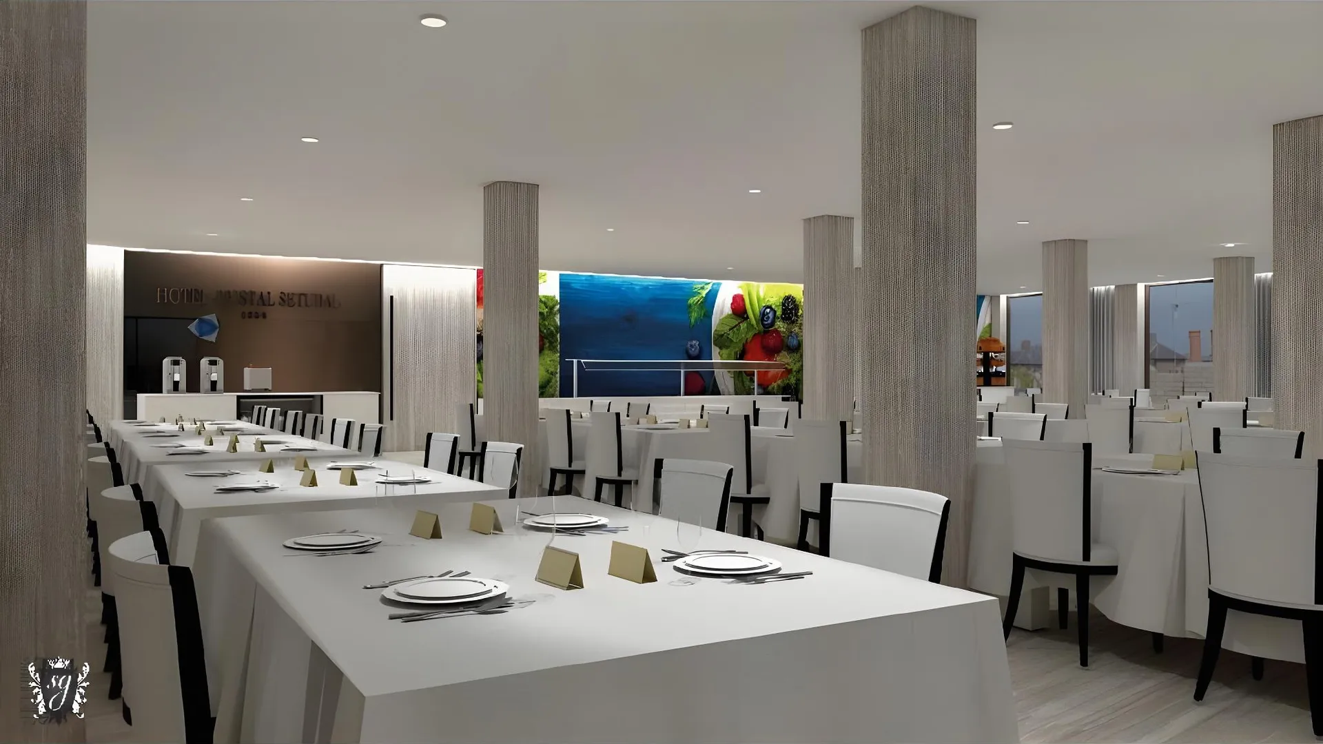 세투발 Hotel Cristal Setúbal 4성급 호텔 레스토랑