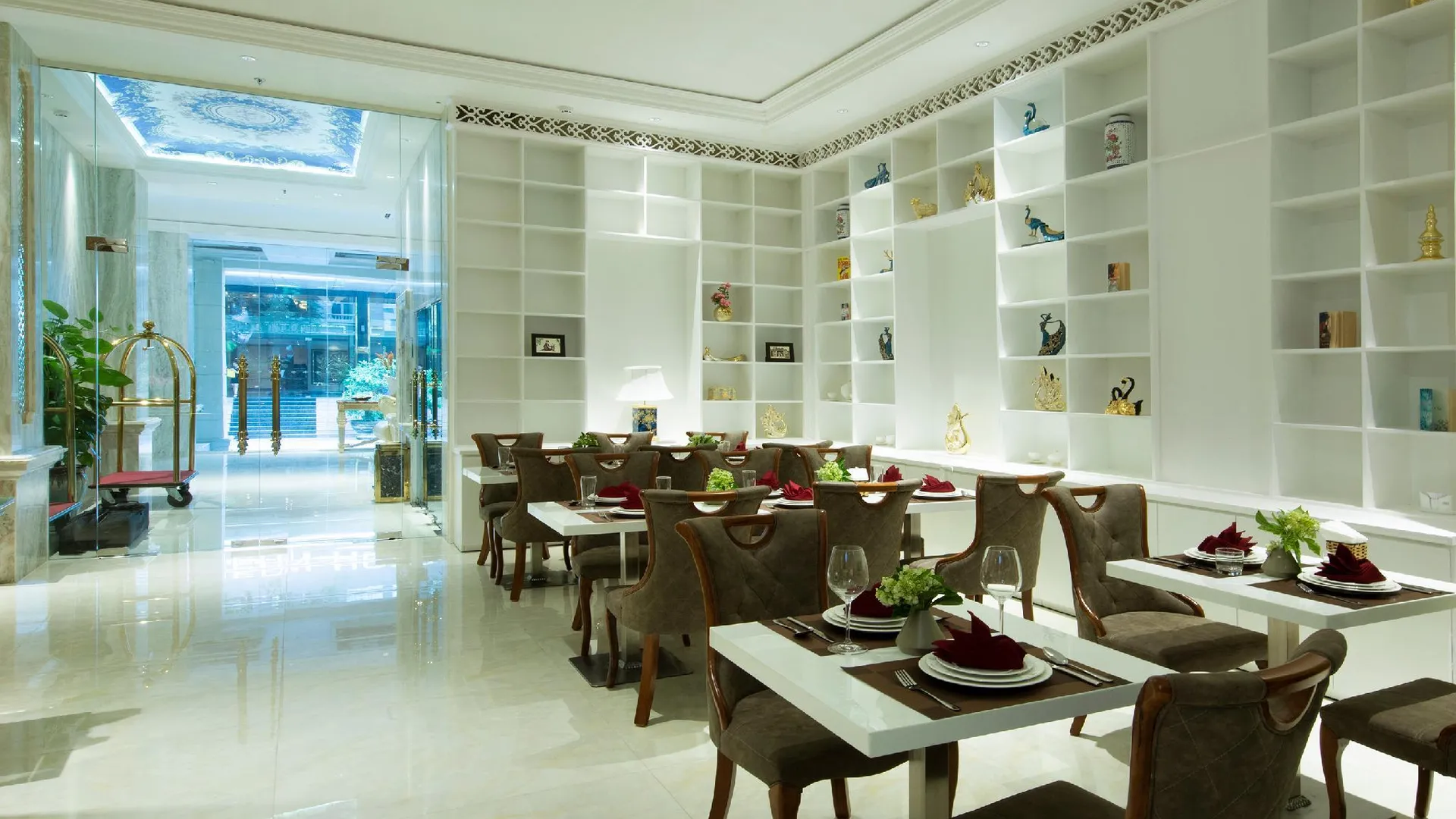 호치민 다이아몬드 힐 호텔 3성급 호텔 레스토랑