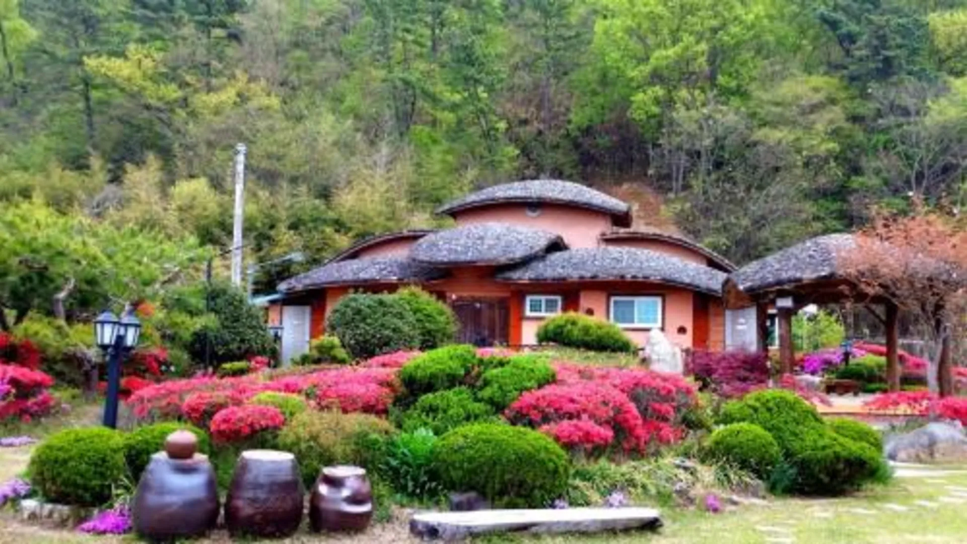 담양 Songjukheon Pension 4성급 게스트하우스 수영장