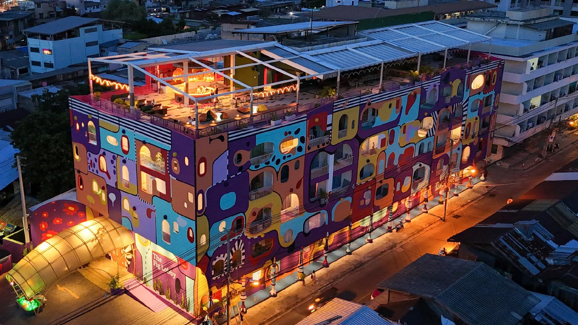 방콕 더 피그 로비 방콕 4성급 호텔 객실