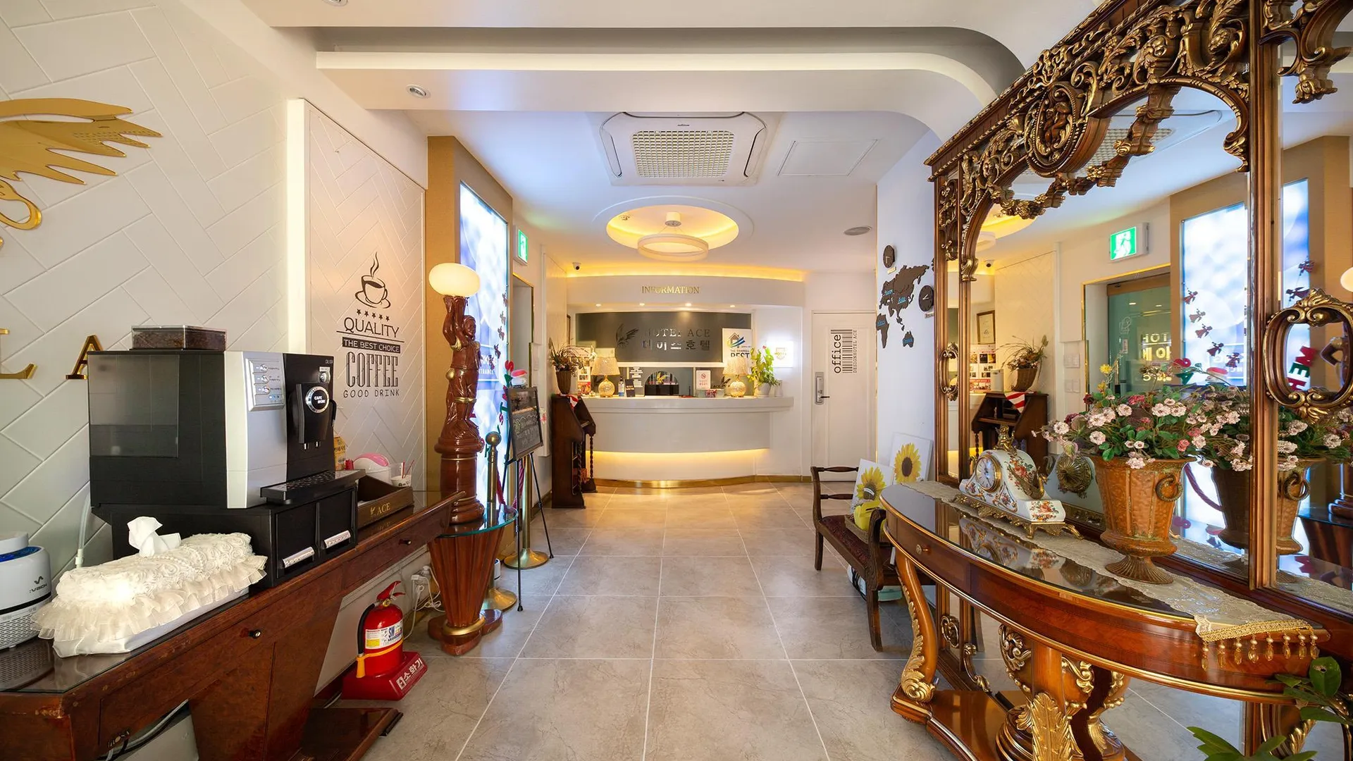 대전 대전 중리 에이스 2성급 호텔 로비