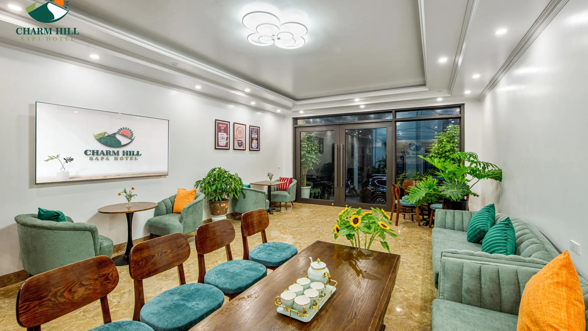 사파 참 힐 사파 호텔 3성급 호텔 레스토랑